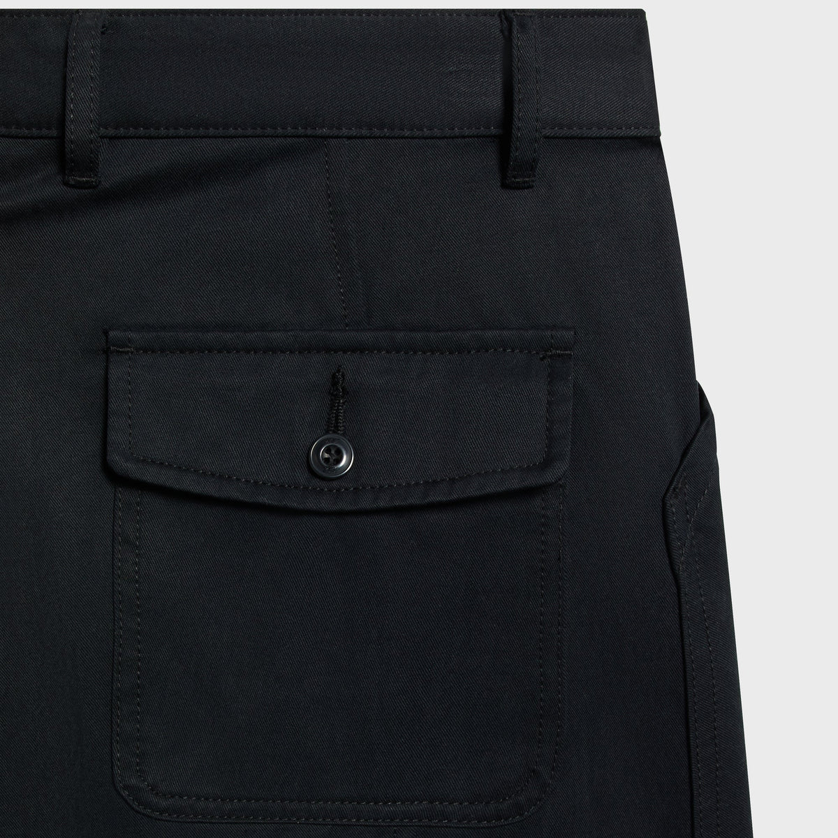 Kith Washed Herringbone Twill Gus Pant - Black
