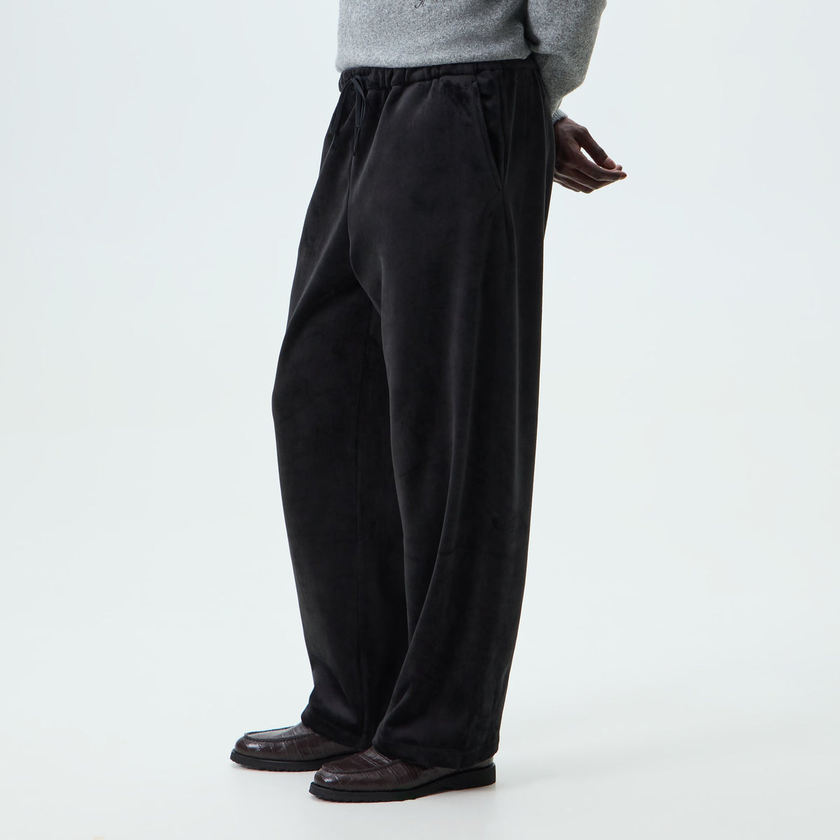 Kith Plush Double Fleece Grayson Sweatpant - Black