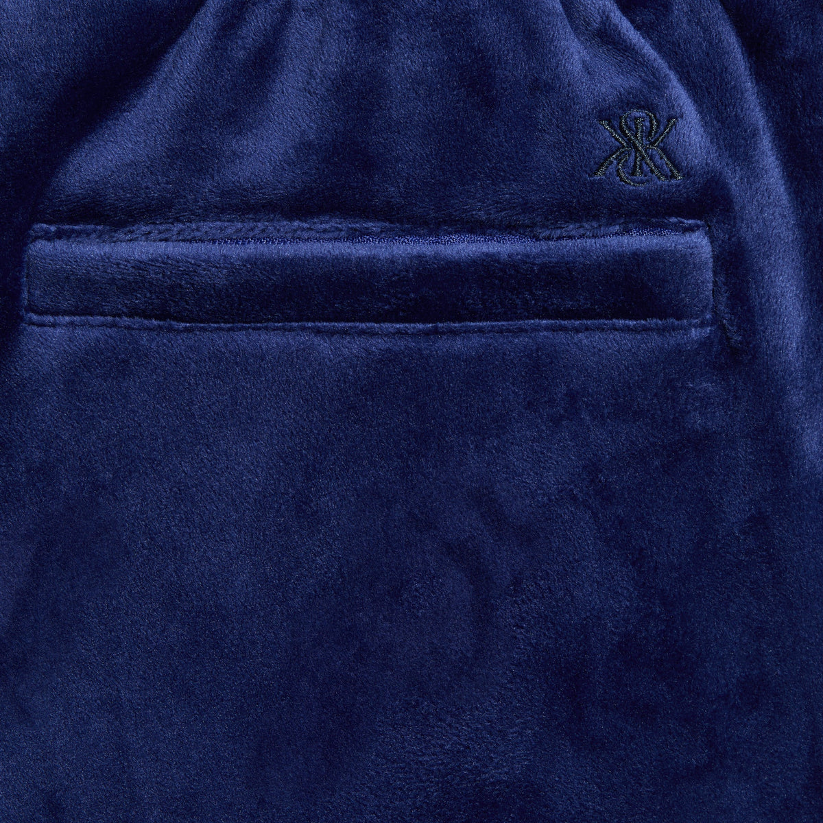 Kith Plush Double Fleece Williams I Sweatpant - Deep Royal