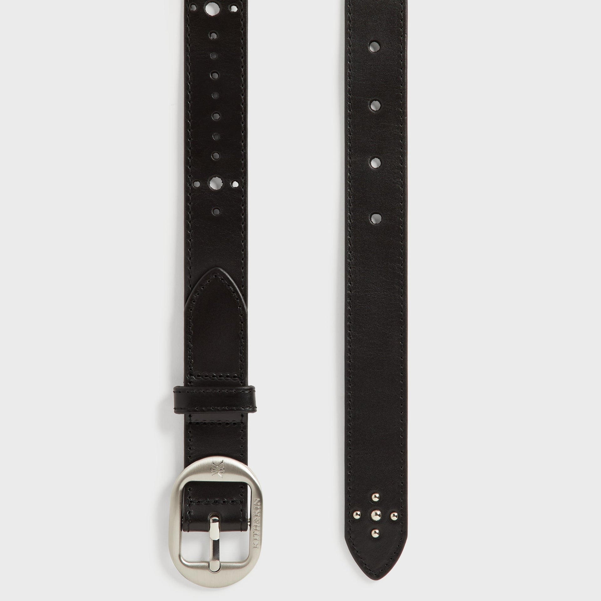 Kith Studded Leather Belt - Black - PH