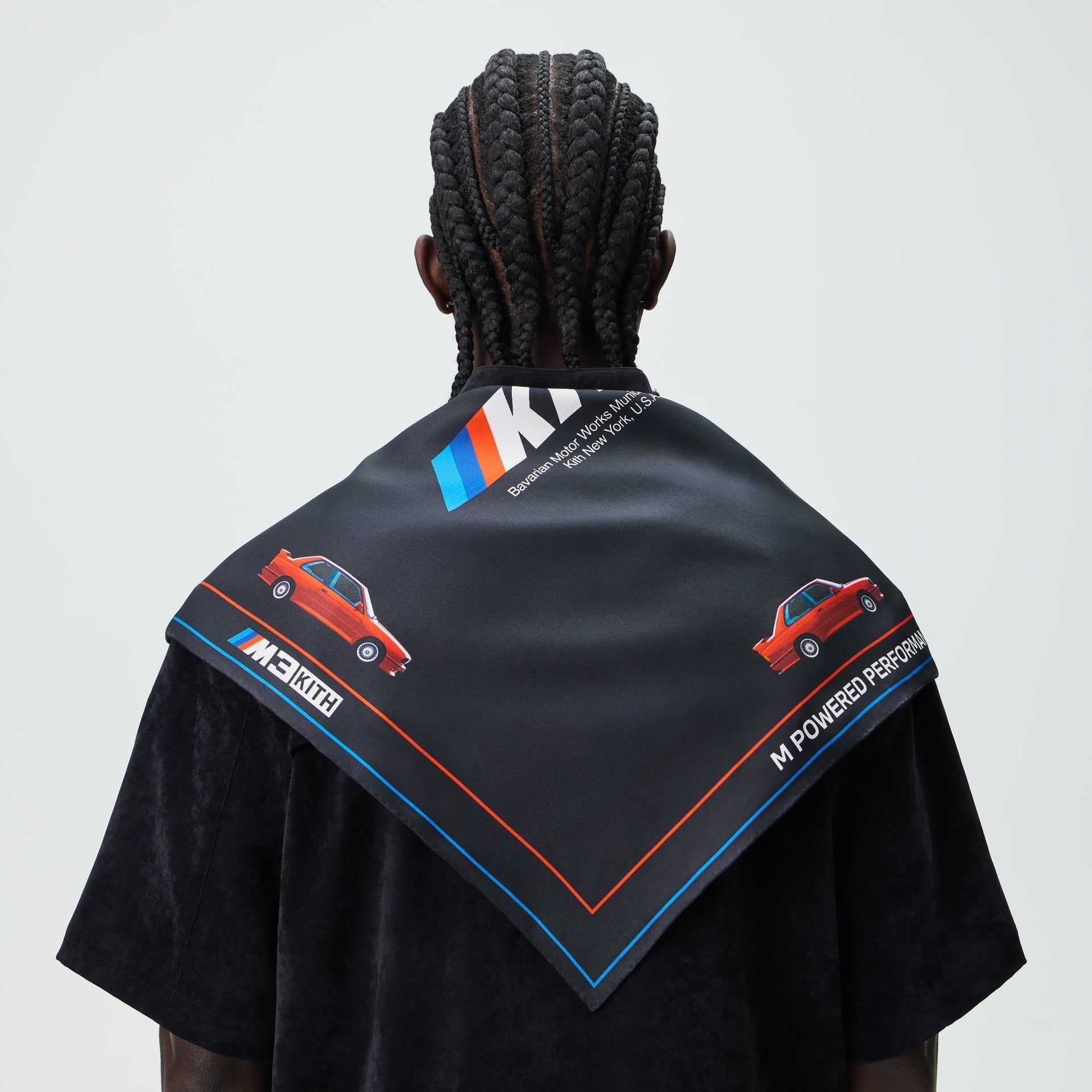 Kith for BMW Silk Bandana - Black - PH