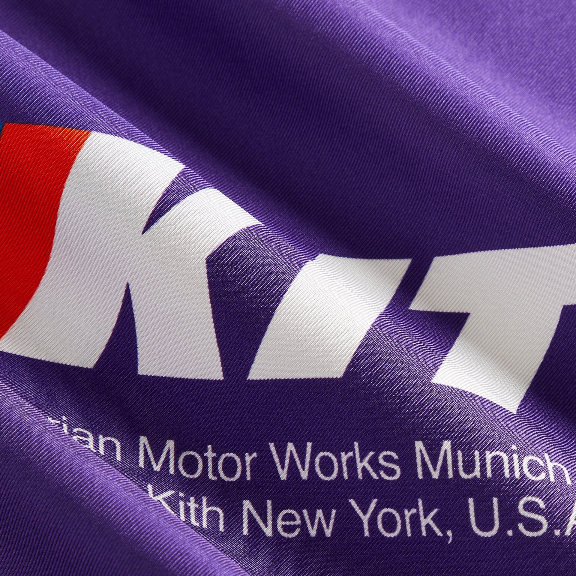Kith for BMW Silk Bandana - Techno Violet - PH