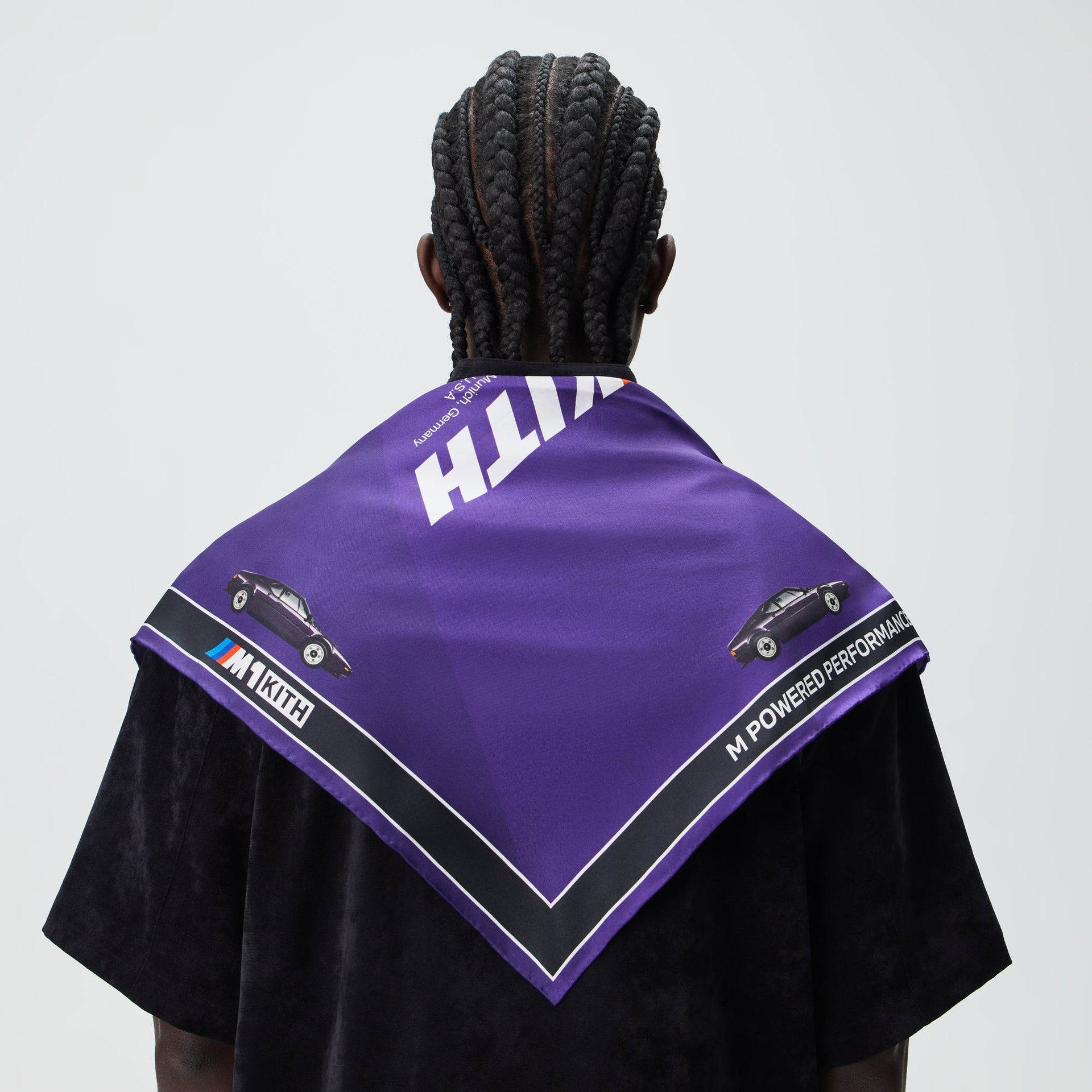 Kith for BMW Silk Bandana - Techno Violet - PH