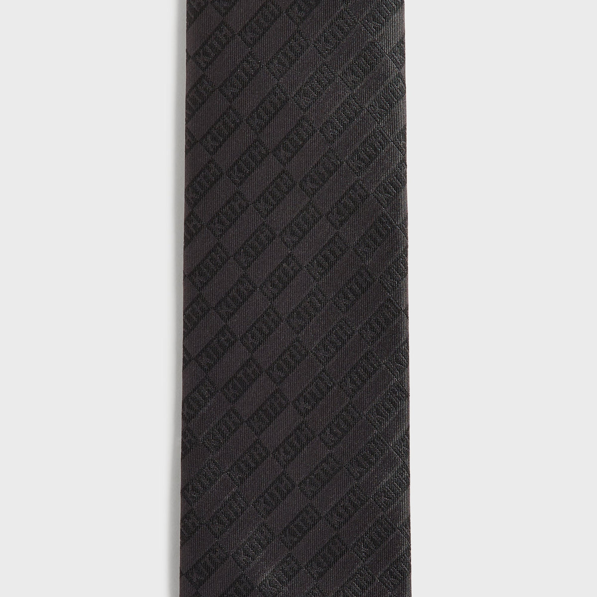 Kith Jacquard Classic Logo Tie - Black