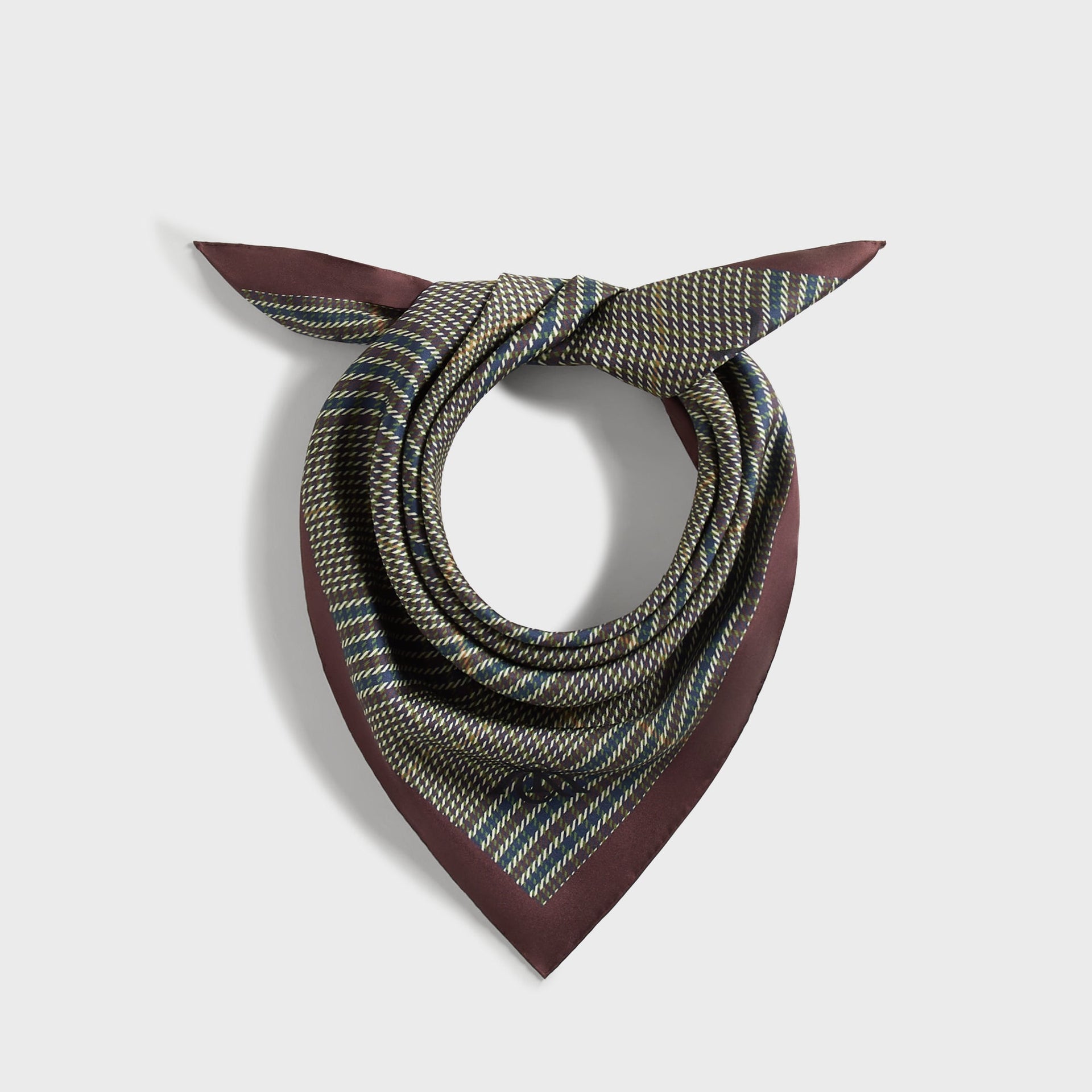 Kith Printed Silk Scarf - Kindling