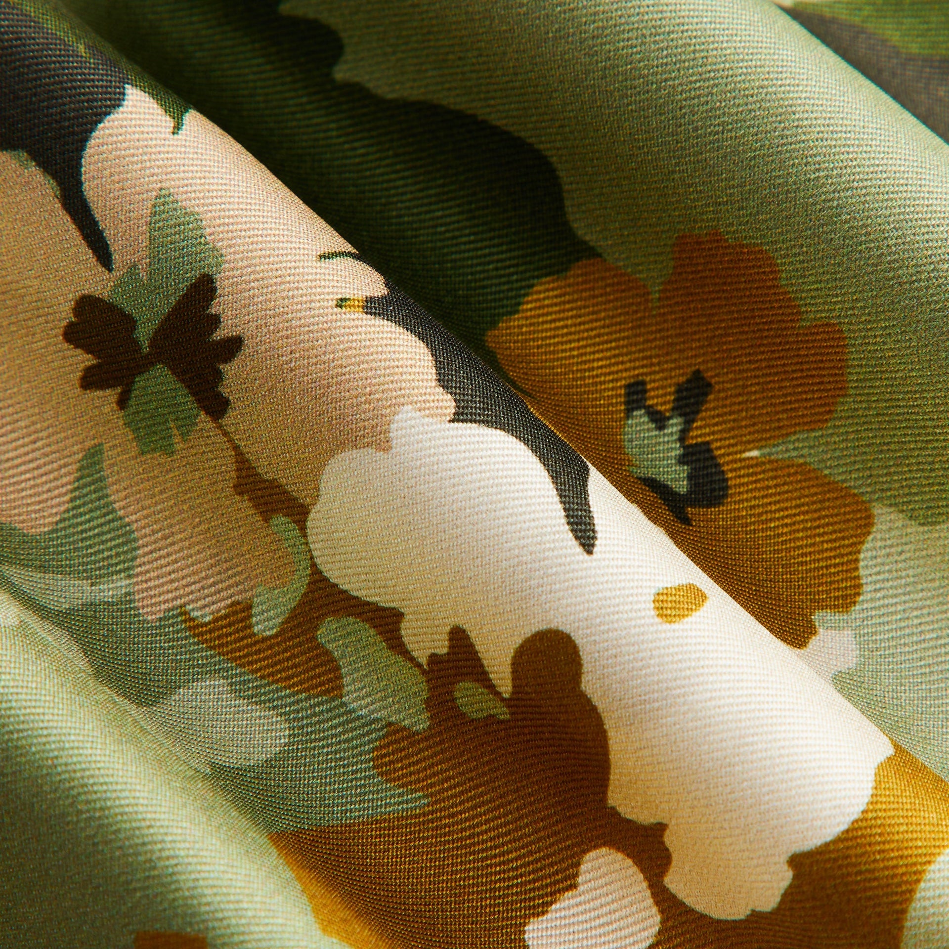 Kith Printed Silk Neck Tie - Sage - PH