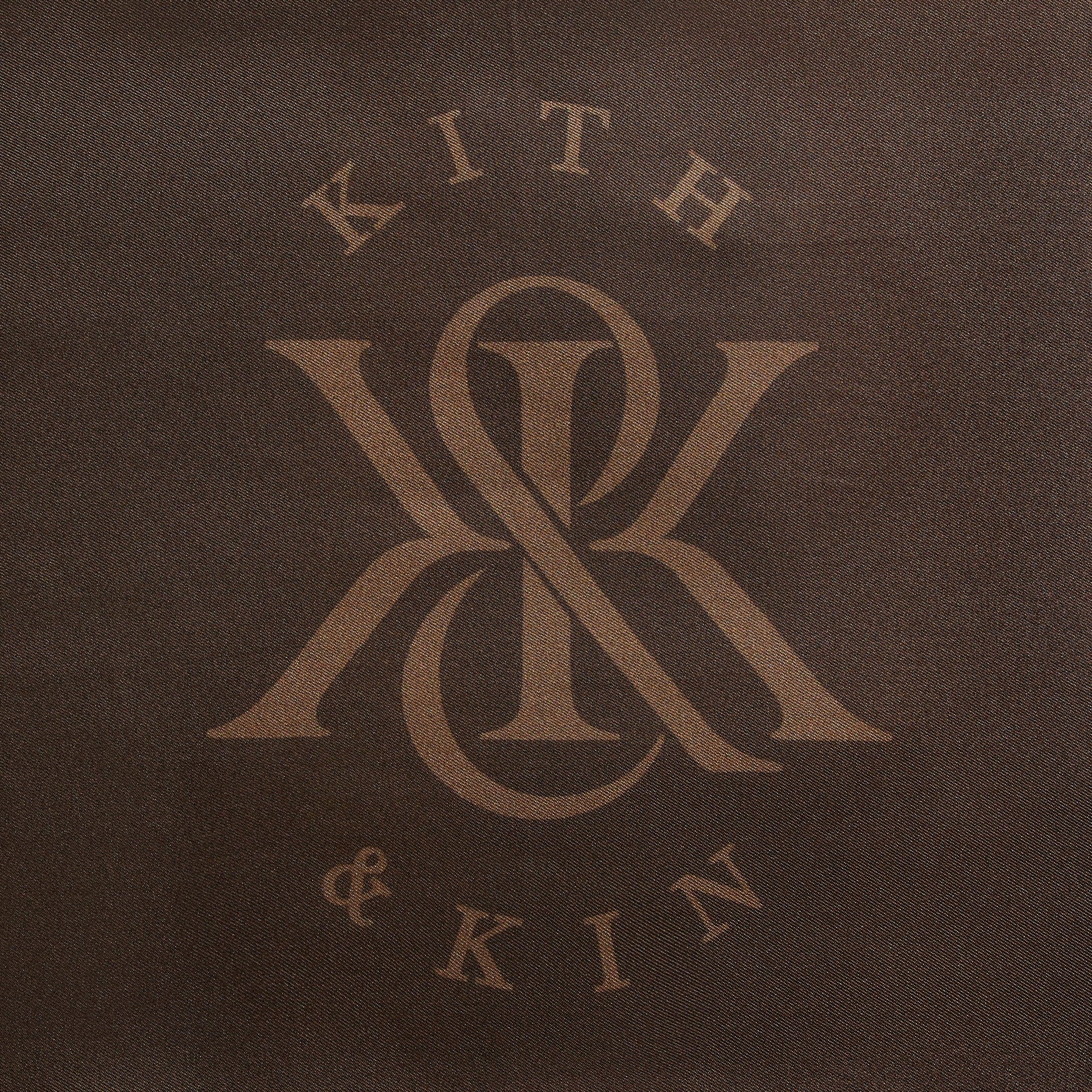 Kith Printed Silk Rally Scarf - Auberge