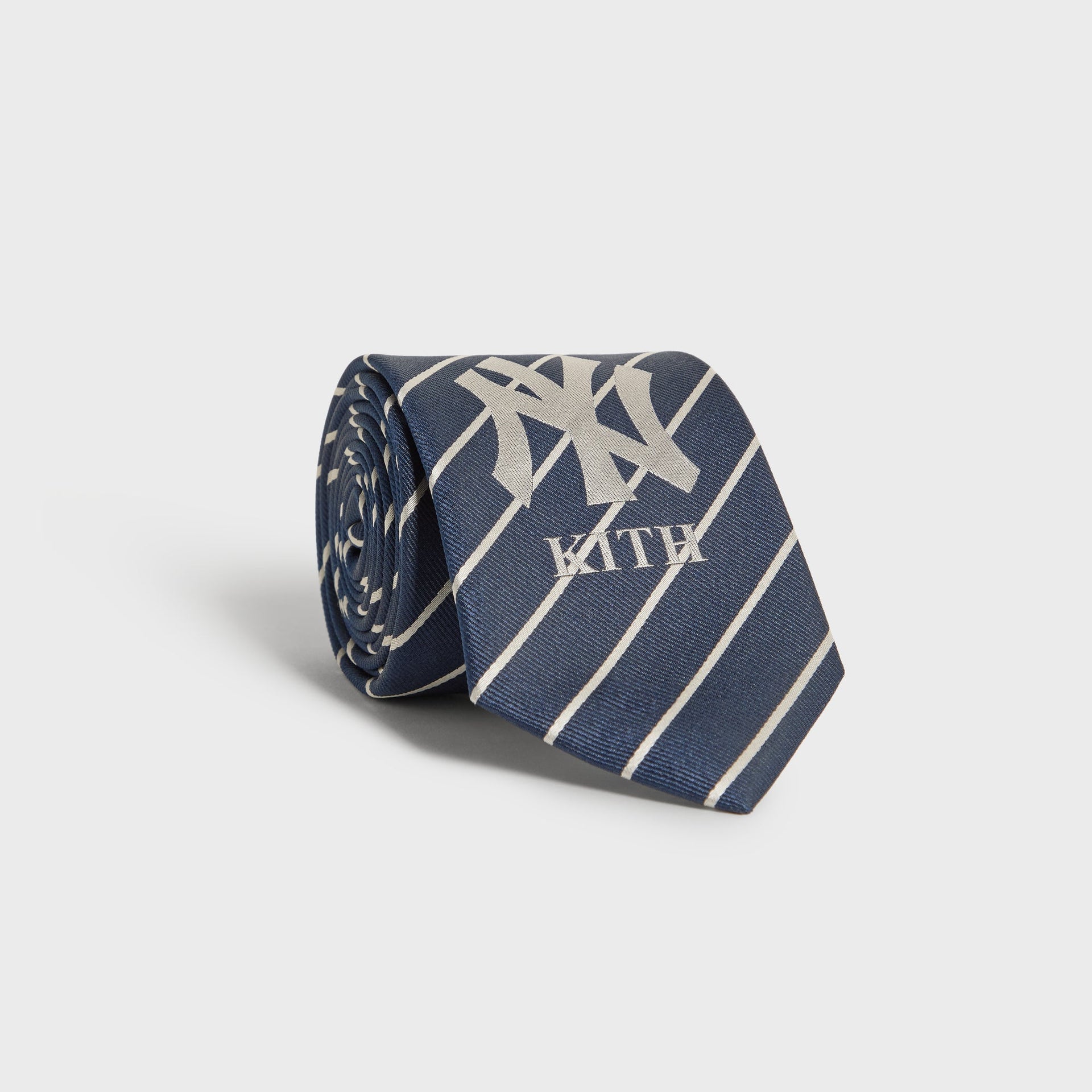 Kith for the New York Yankees Silk Pinstripe Tie - Nocturnal - PH