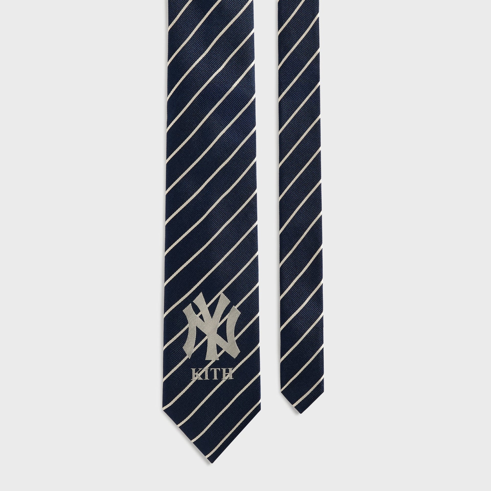 Kith for the New York Yankees Silk Pinstripe Tie - Nocturnal - PH