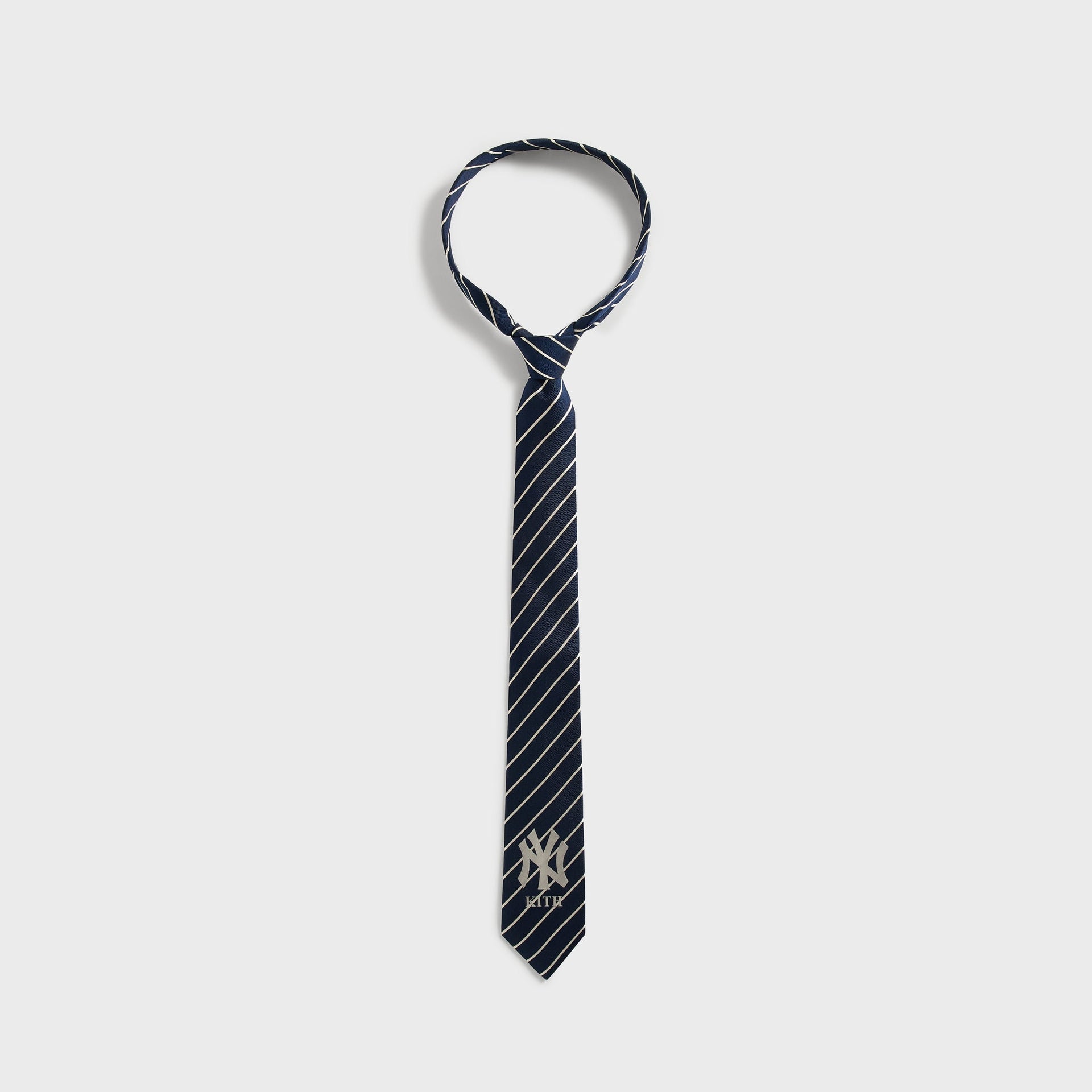 Kith for the New York Yankees Silk Pinstripe Tie - Nocturnal - PH