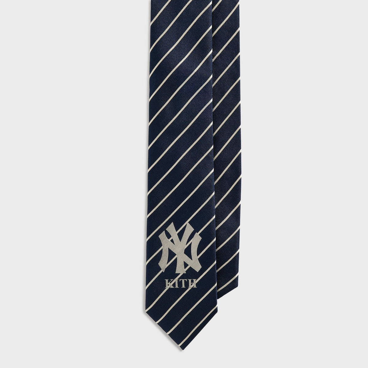 Kith for the New York Yankees Silk Pinstripe Tie - Nocturnal - PH