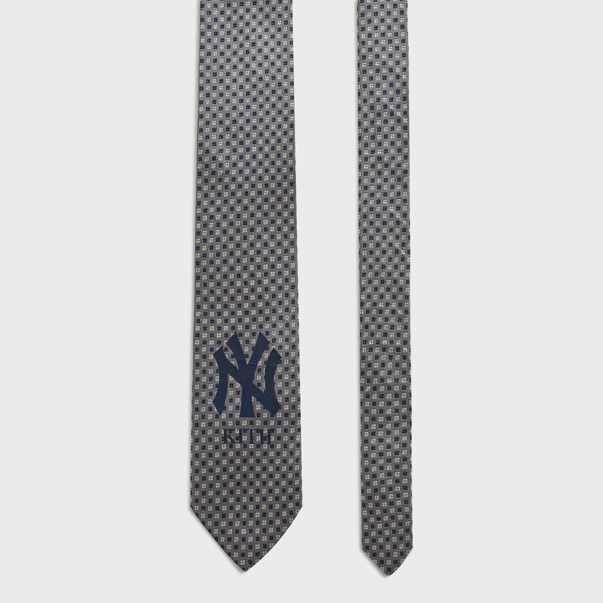 Kith for the New York Yankees Silk Foulard Tie - Skyscraper - PH