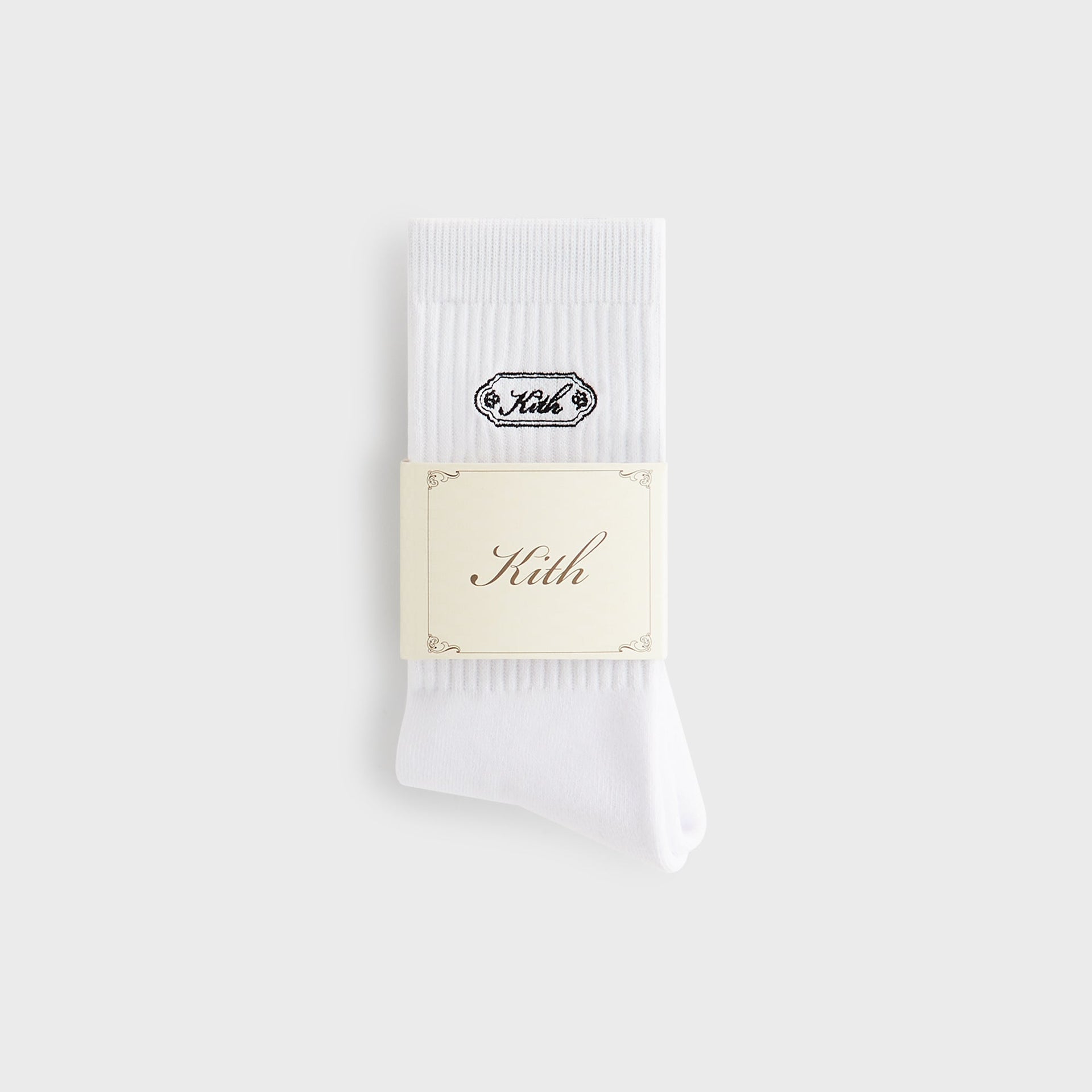 Kith 3-Pack Script Plaque Crew Socks - Multi