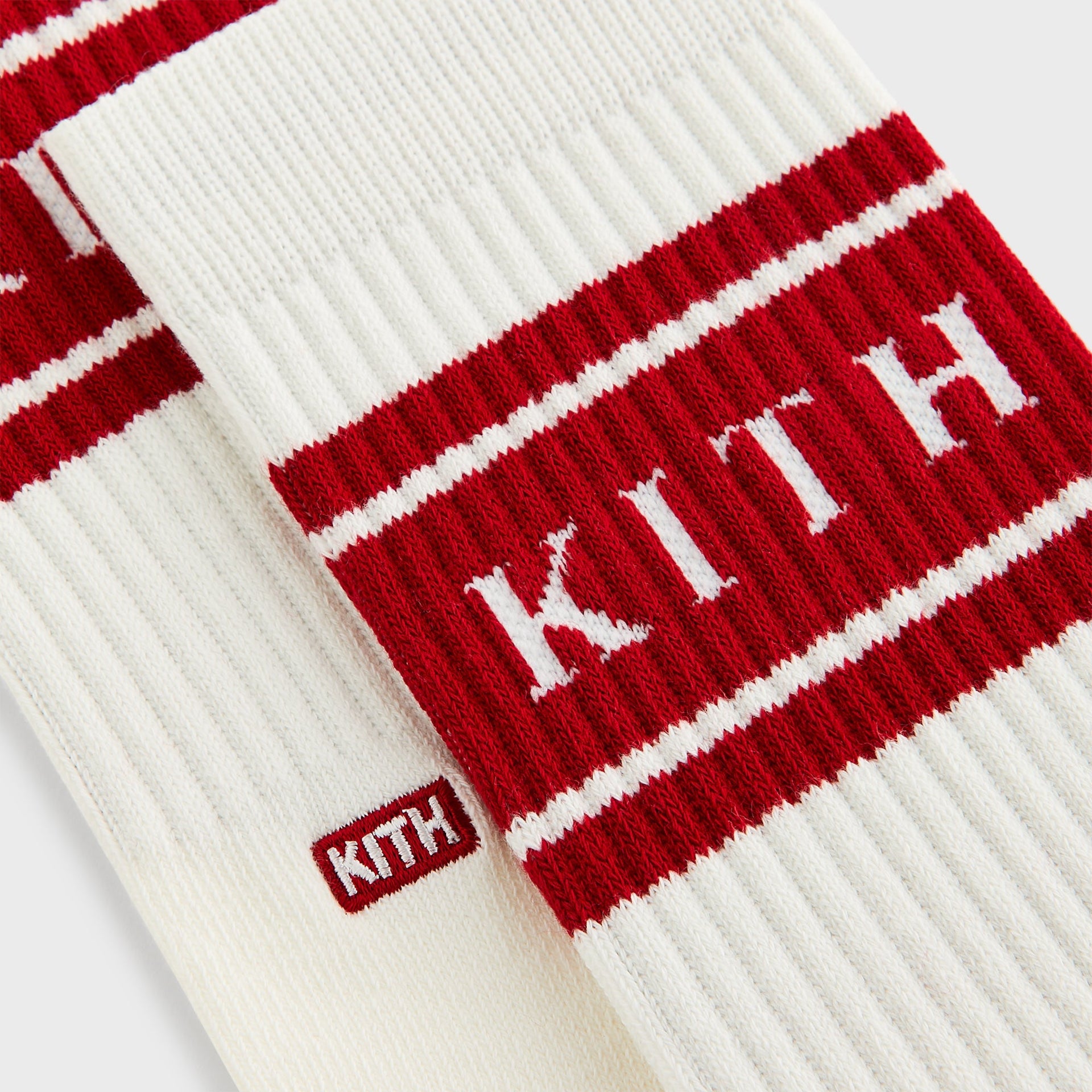 Kith 3-Pack Variegated Stripe Crew Socks - Multi - PH