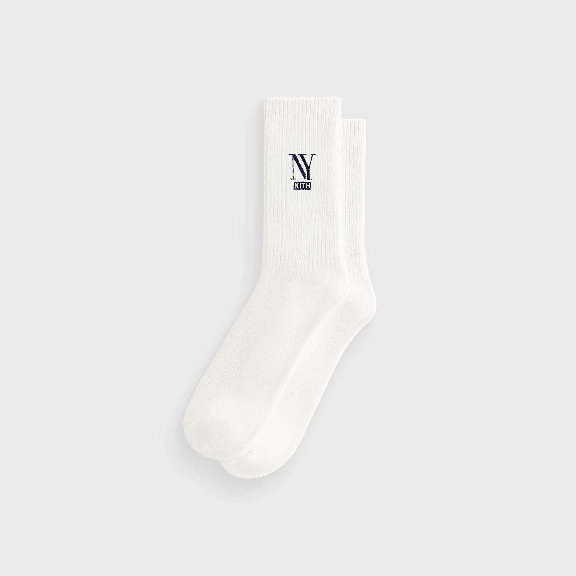 Kith NY Cotton Slouchy Crew Socks - Silk