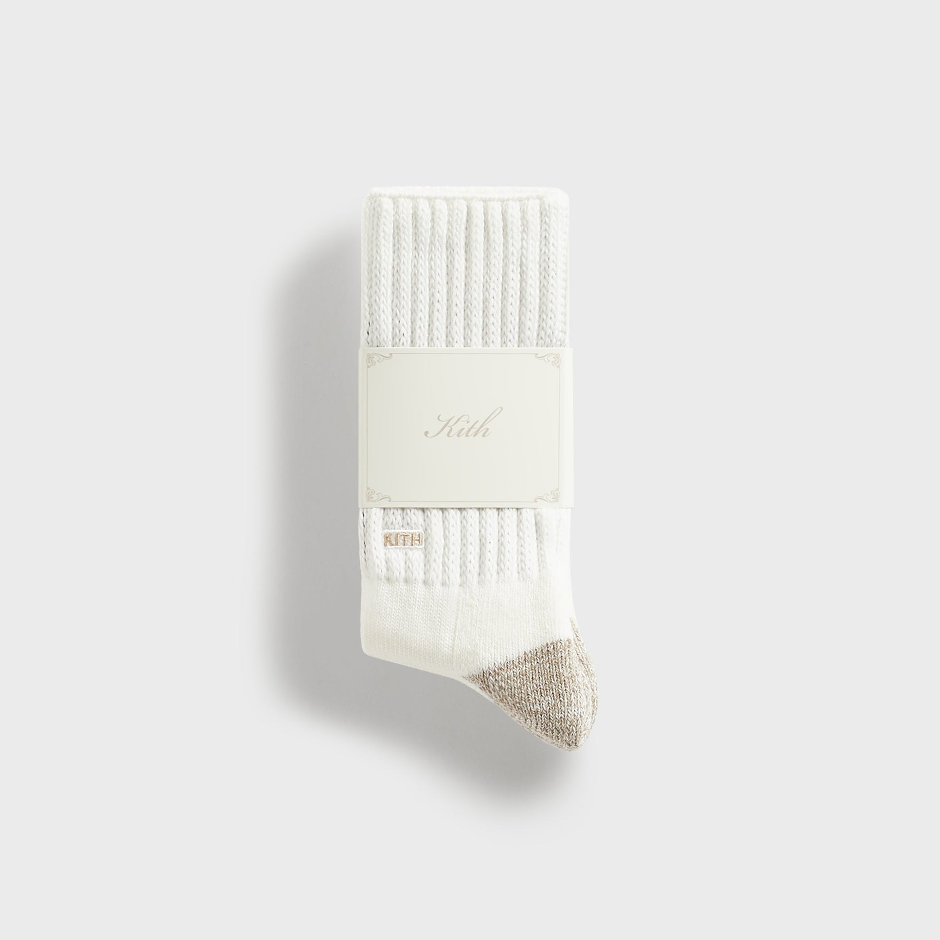Kith Chunky Cotton 3-Pack Crew Socks - Silk