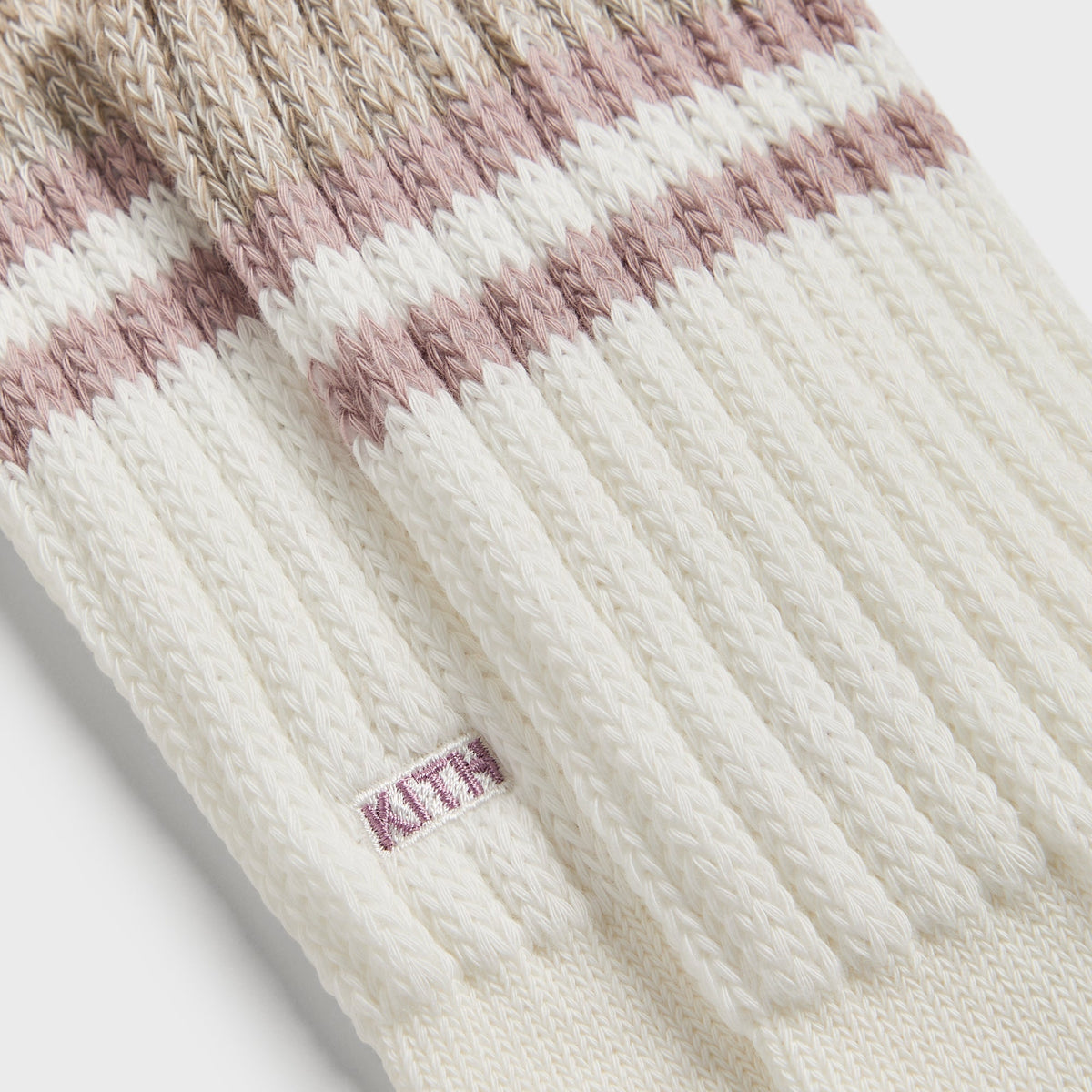 Kith Chunky Cotton Crew Socks - Morganite