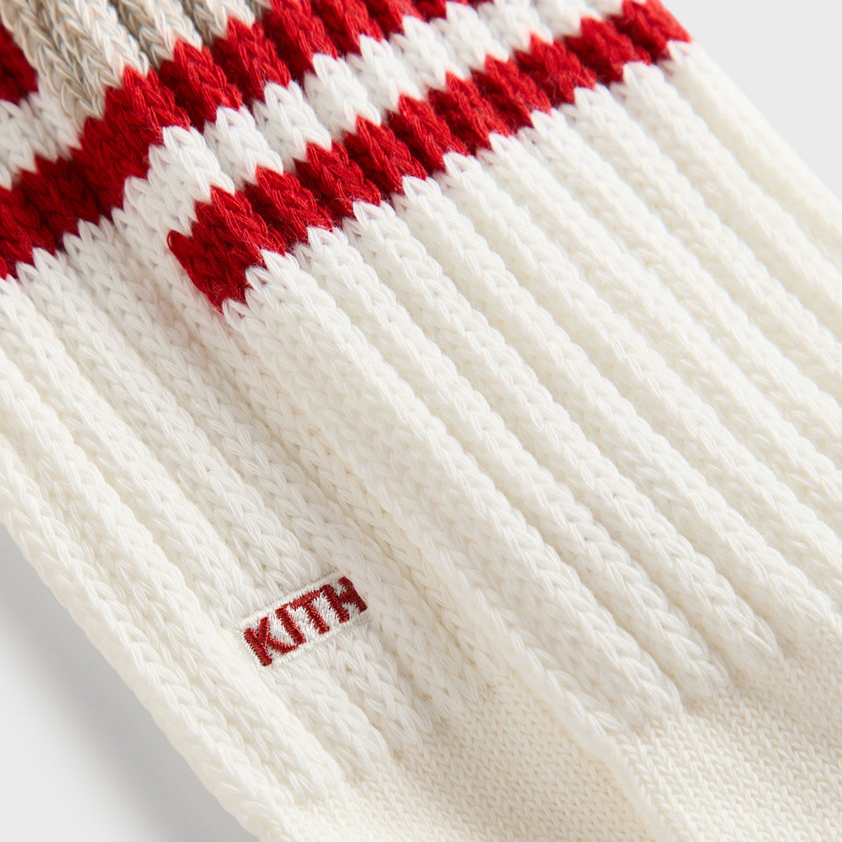 Kith Chunky Cotton Crew Socks - Grenadine