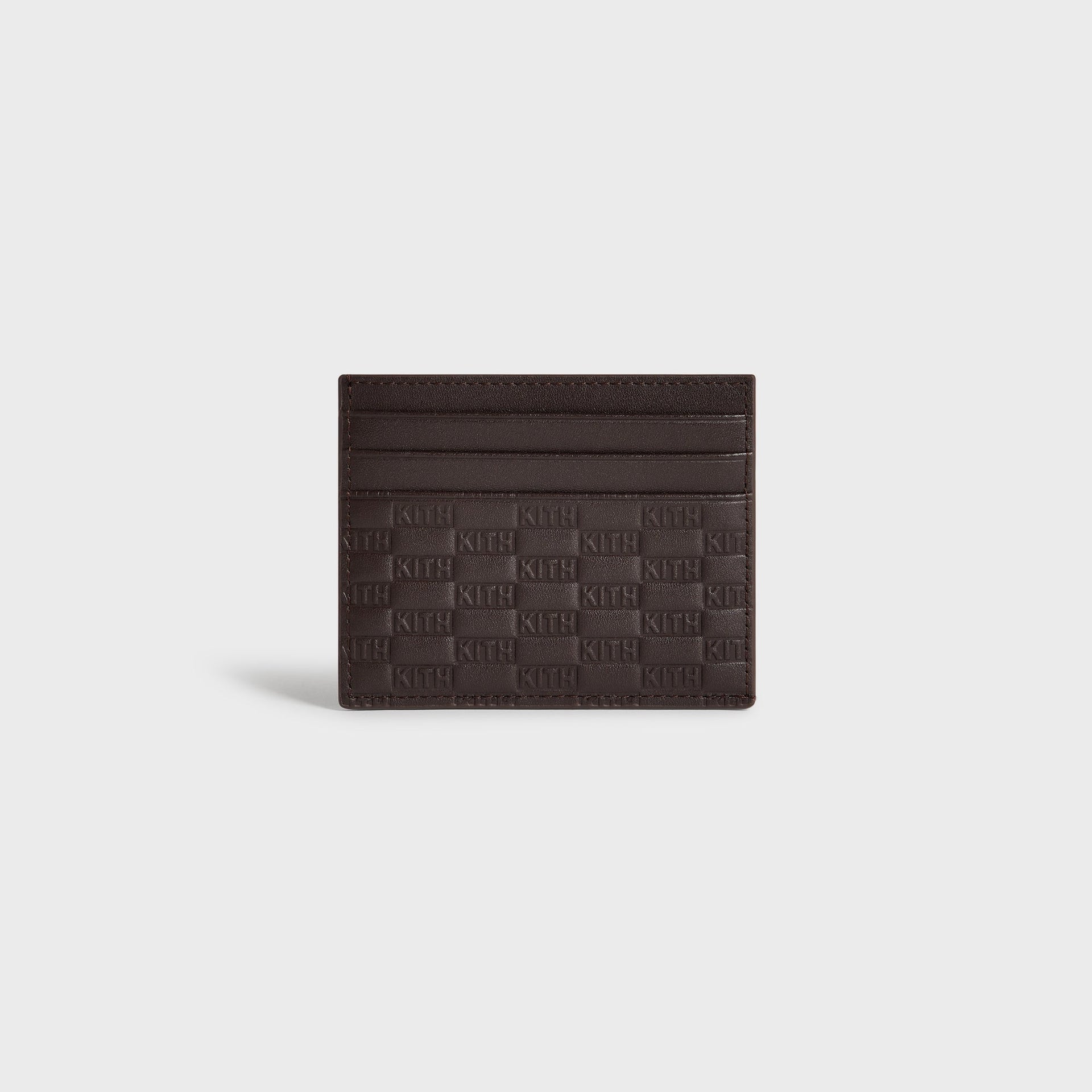 Kith Monogram Leather Card Holder - Zoom