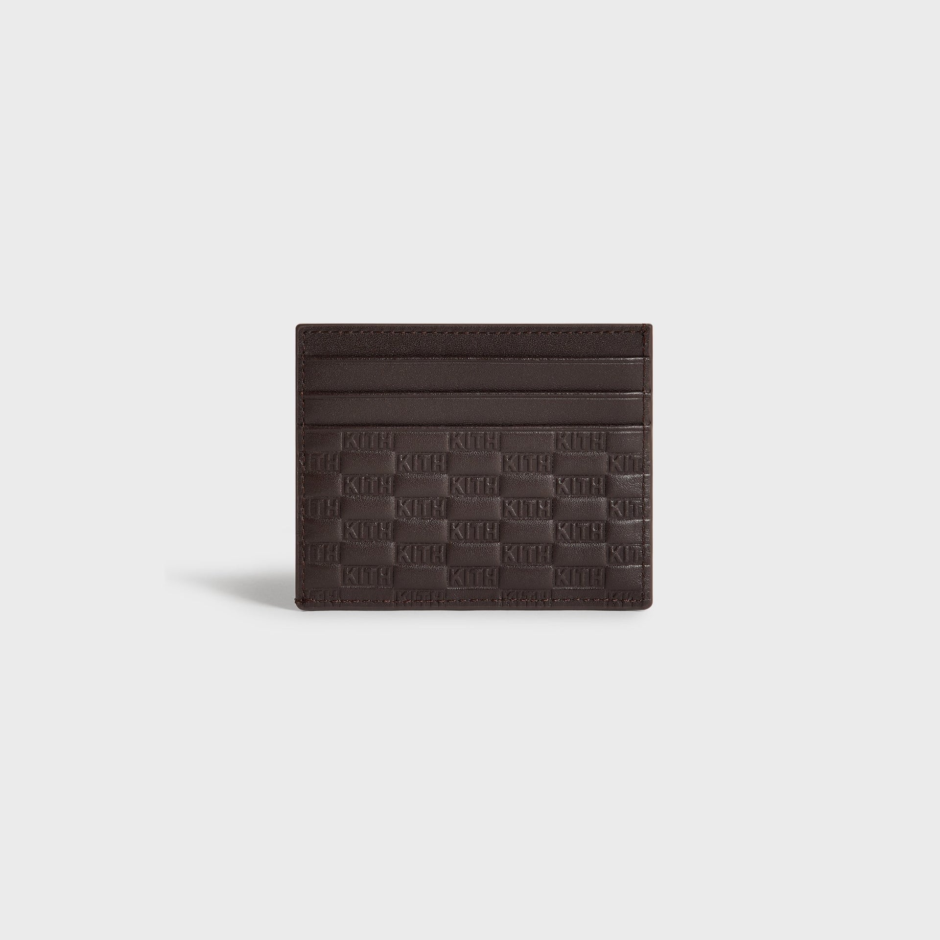 Kith Monogram Leather Card Holder - Zoom - PH