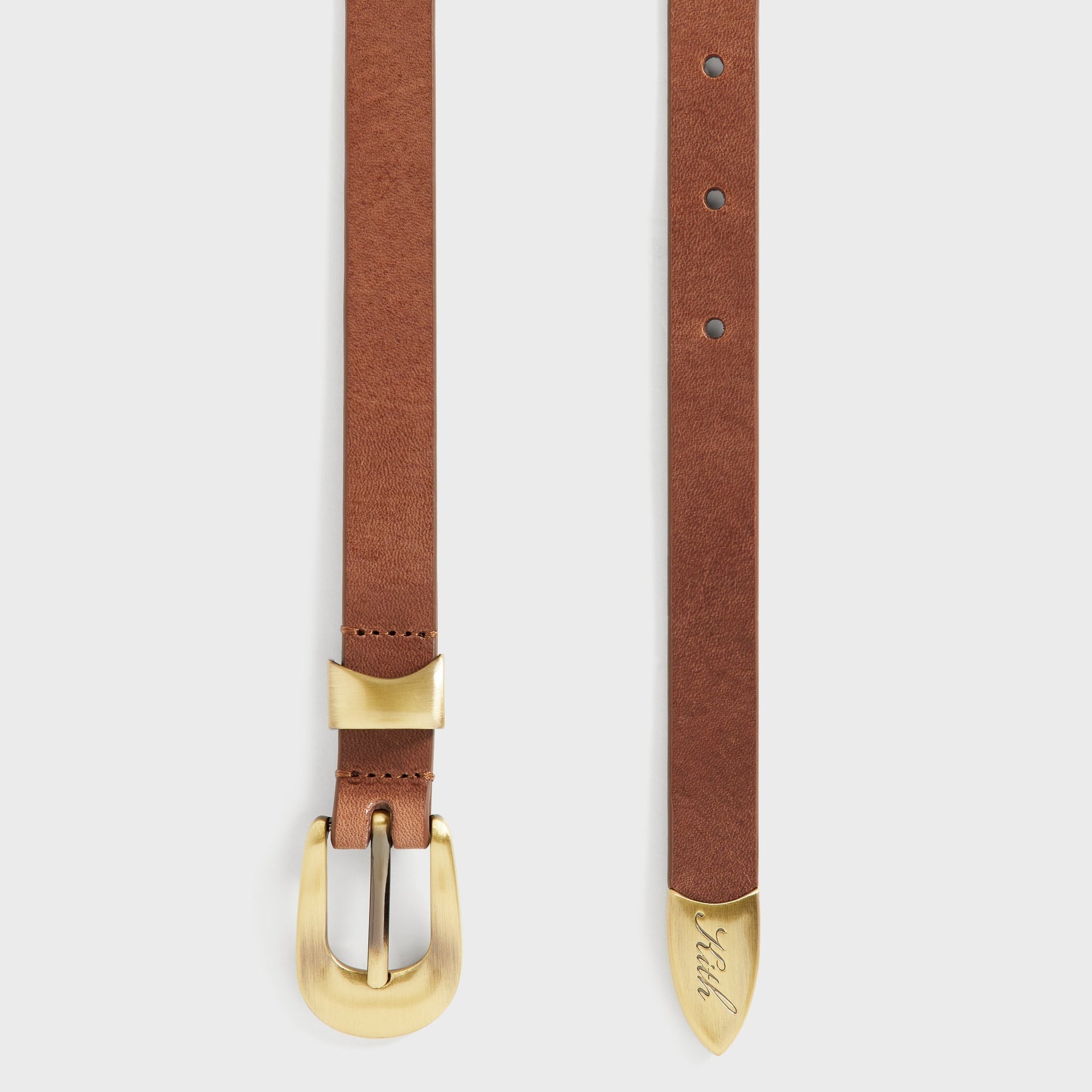 Kith Western Leather Belt  - Zoom - PH