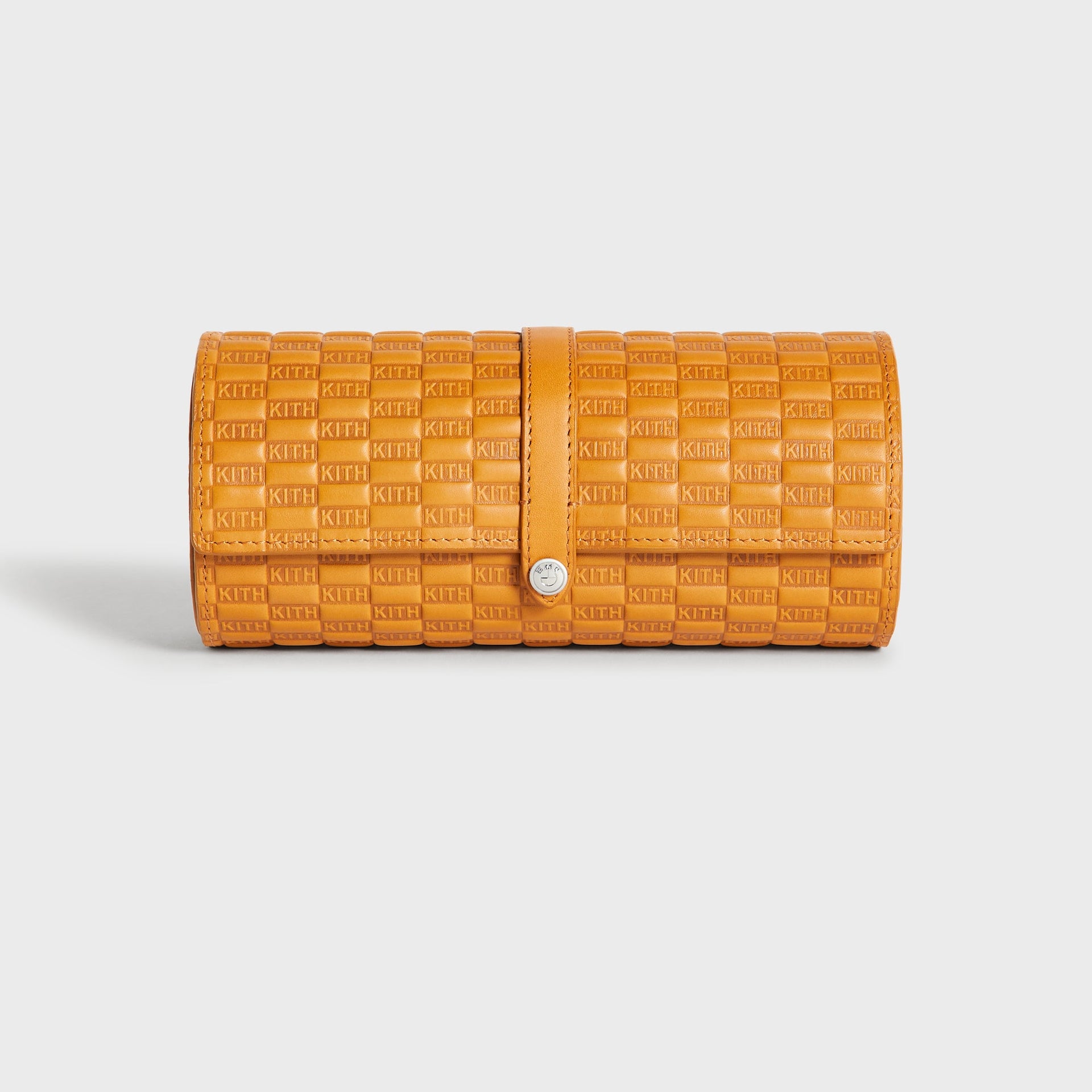 Kith for BMW Leather 3-Watch Roll - Camel