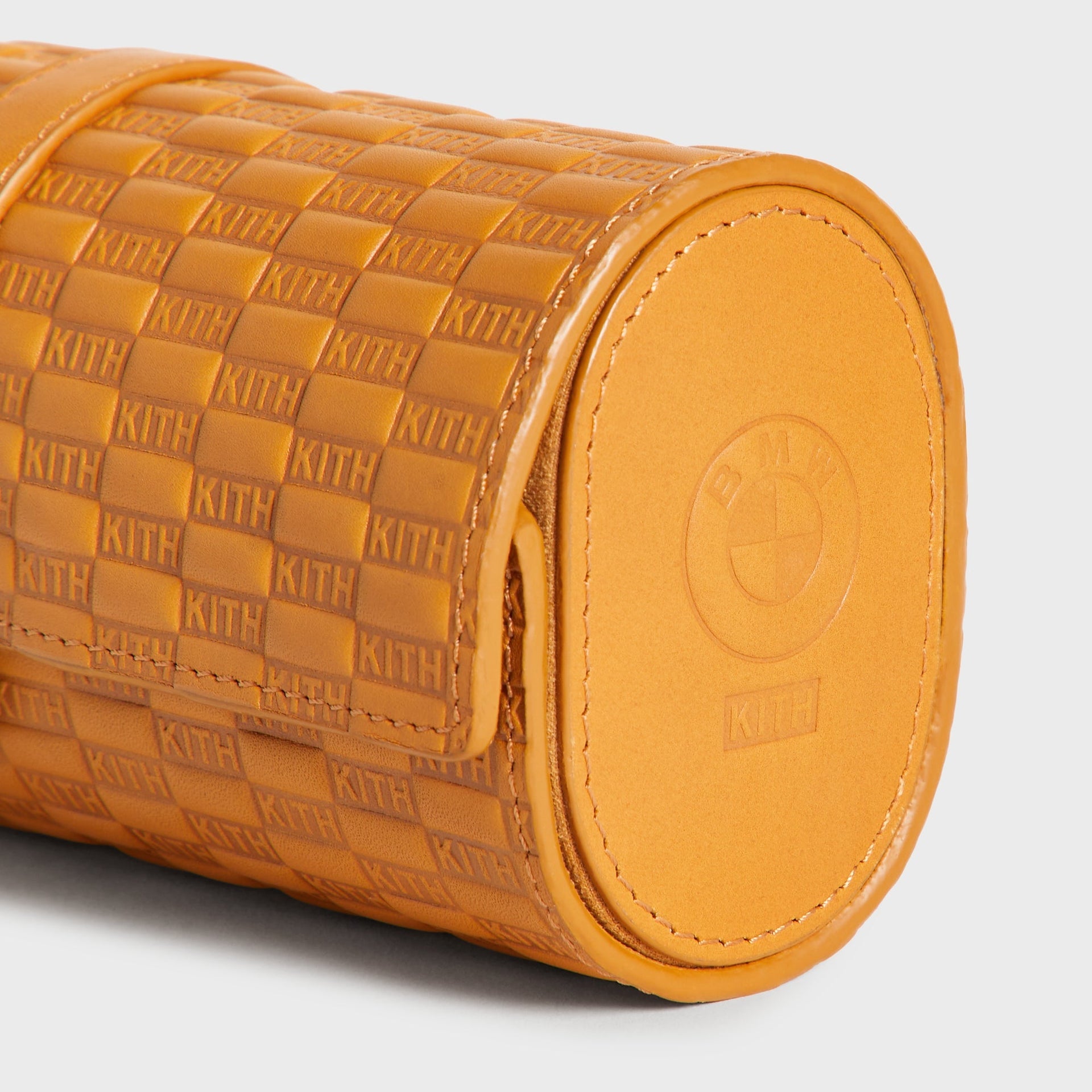Kith for BMW Leather 3-Watch Roll - Camel - PH