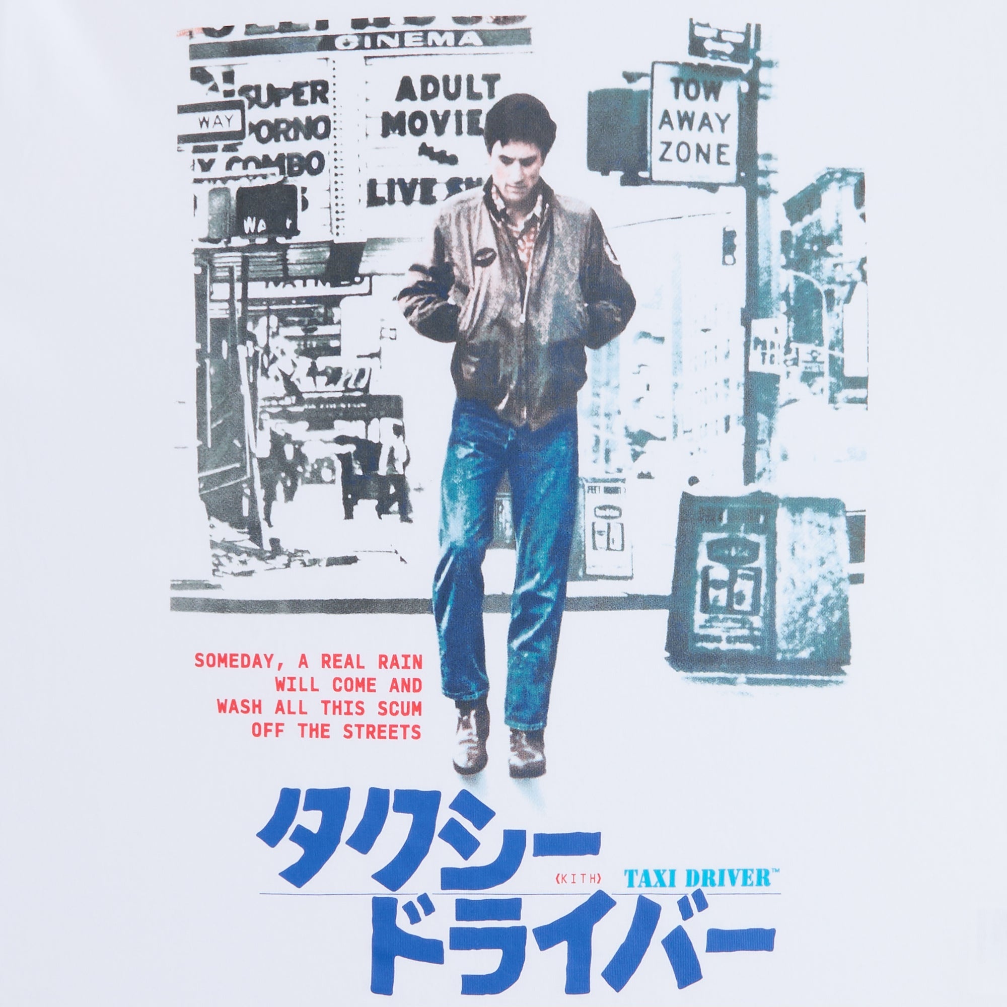 Kith for Taxi Driver Japanese Poster Standard Tee - White – Kith Japan