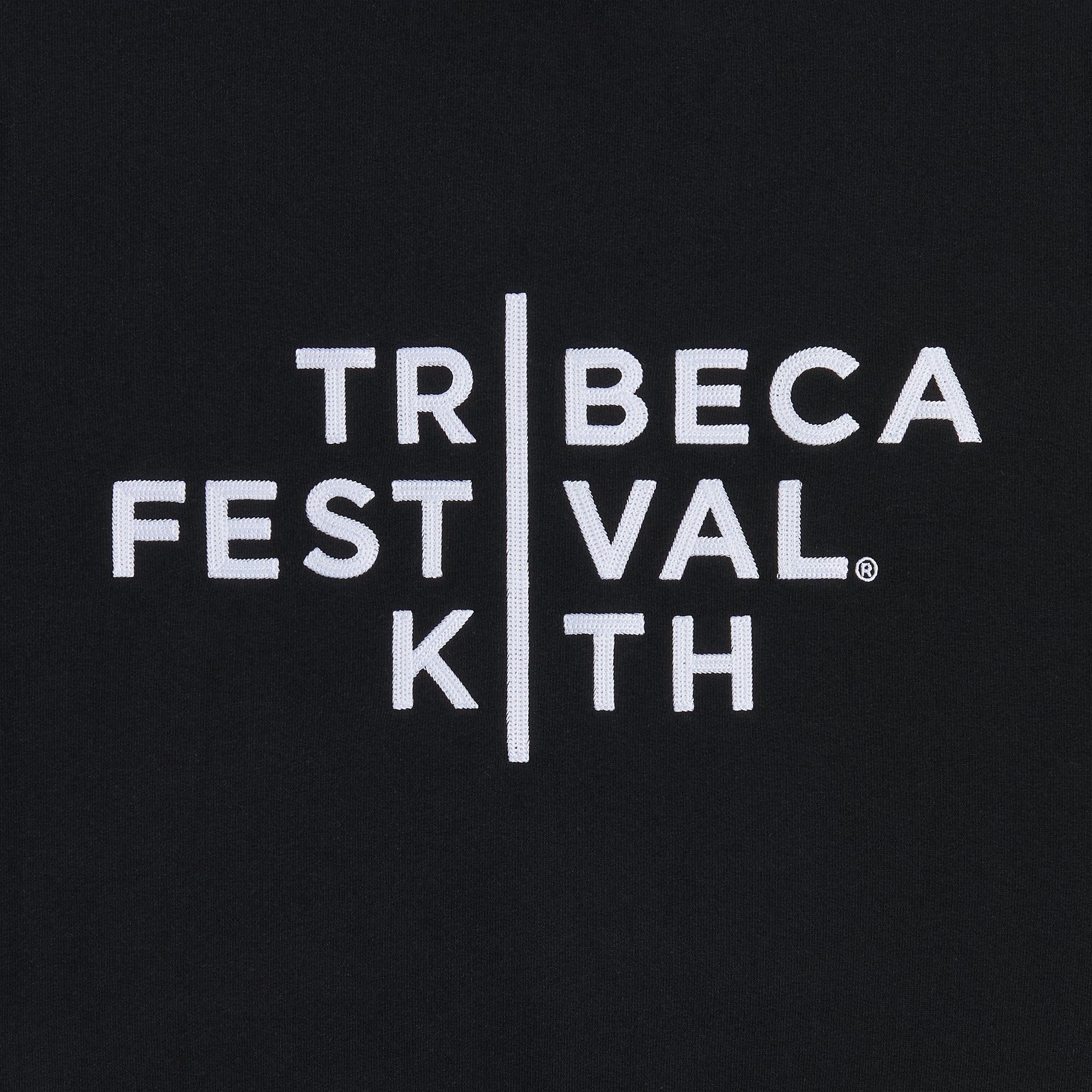 Kith for Tribeca Festival Logo Lockup Nelson Crewneck - Black
