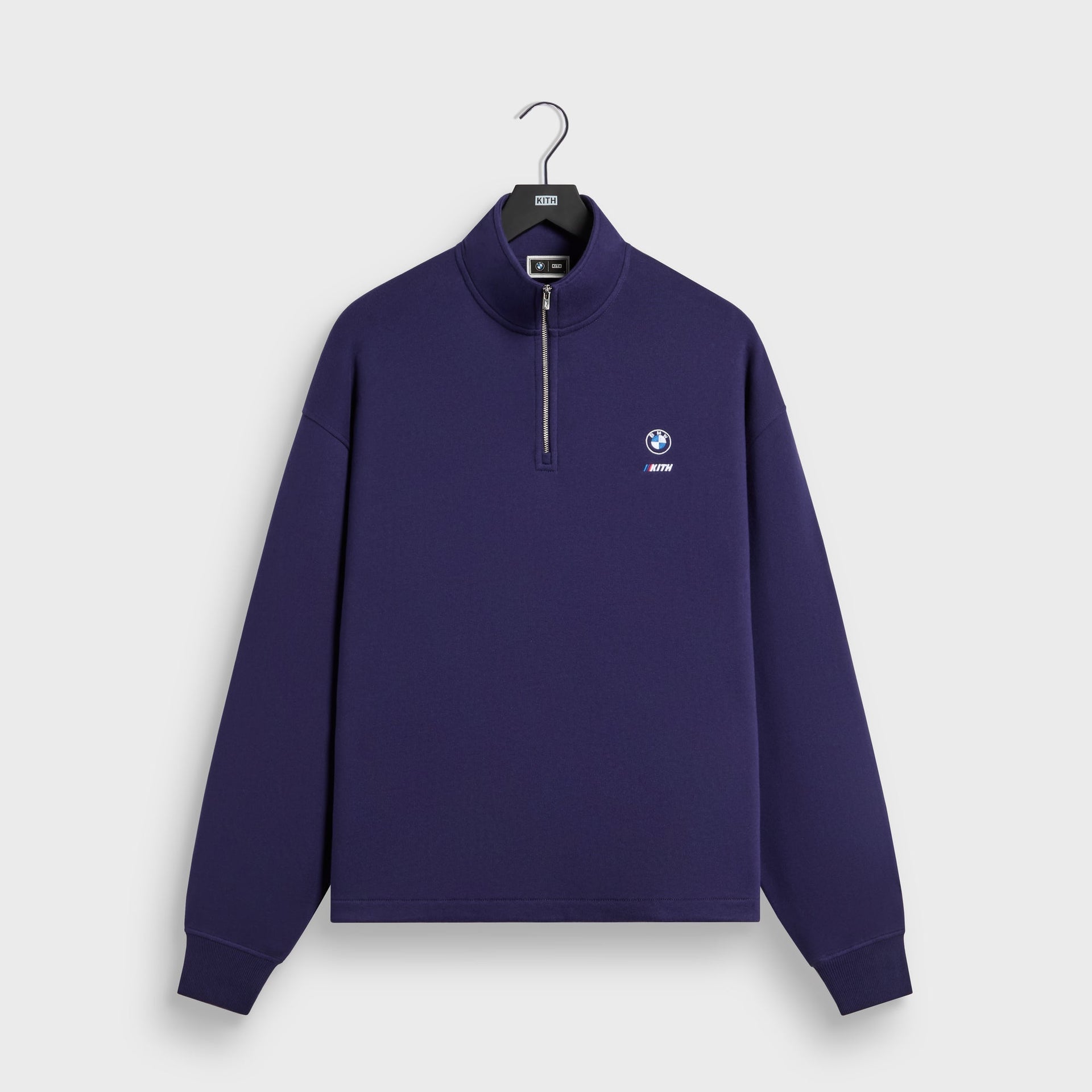 Kith for BMW Nelson Quarter Zip - Techno Violet - PH