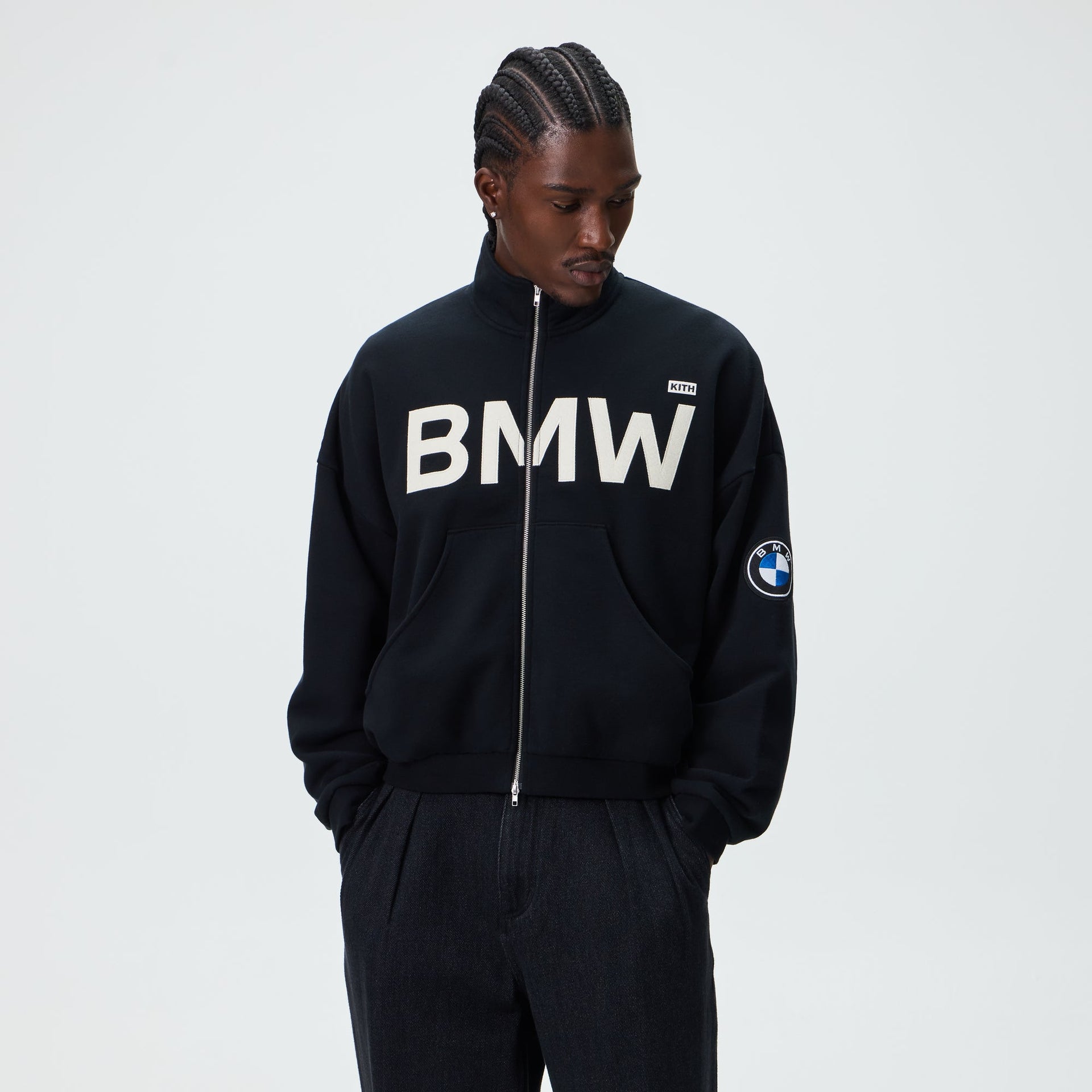 Kith for BMW Braxton Track Zip - Black