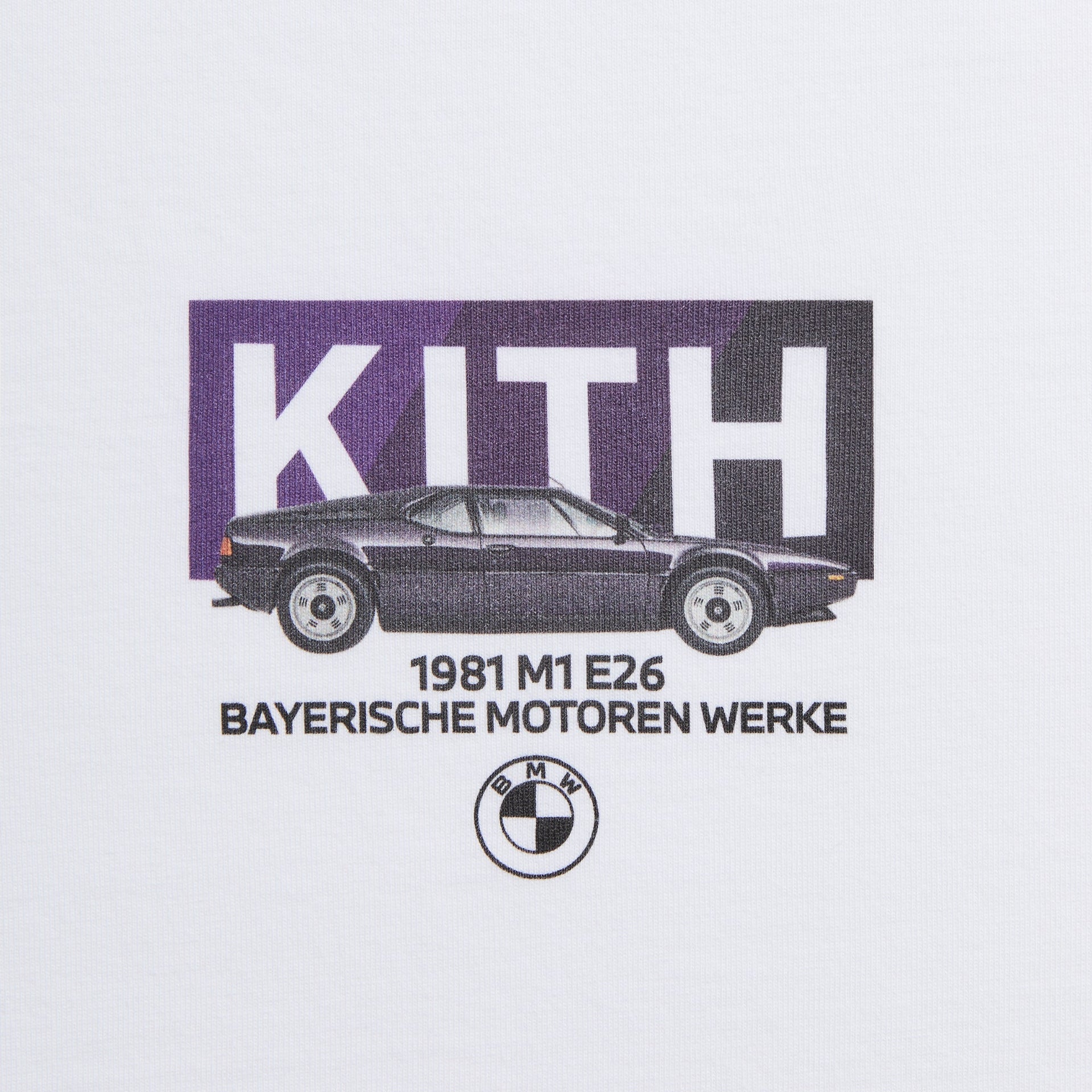 Kith for BMW M1 Tee - White - PH