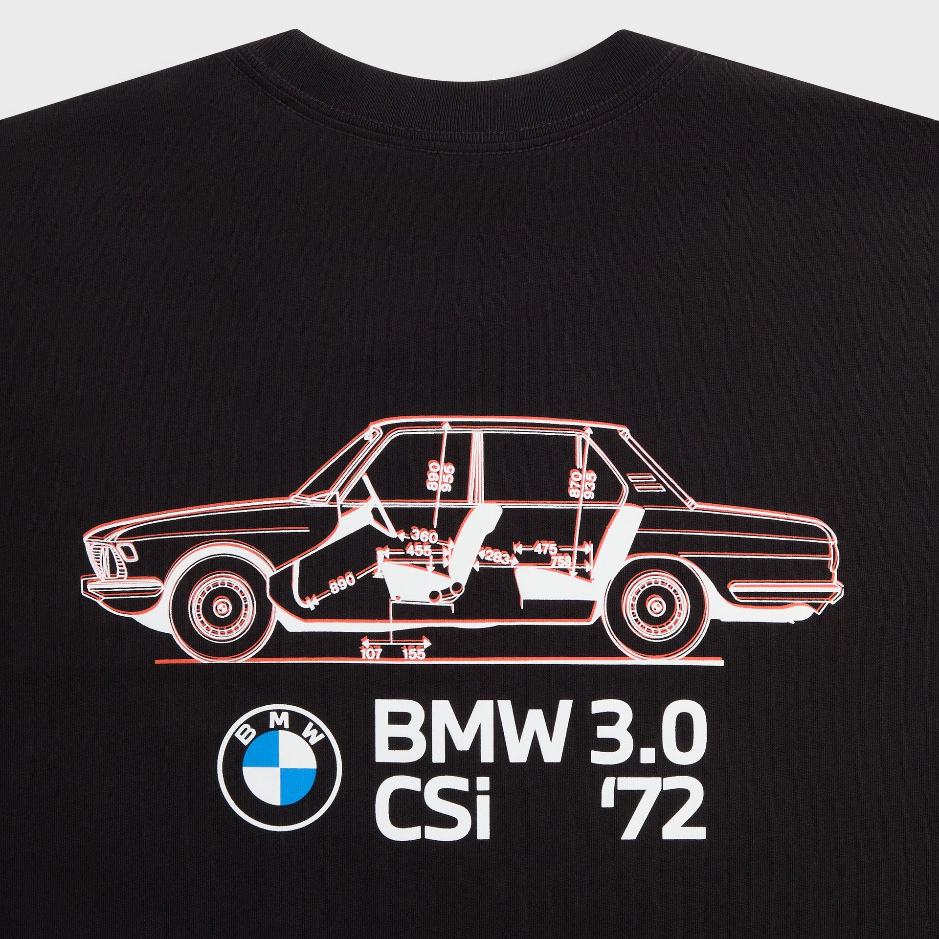 Kith for BMW CSi 3.0 Schematic Pocket Tee - Black