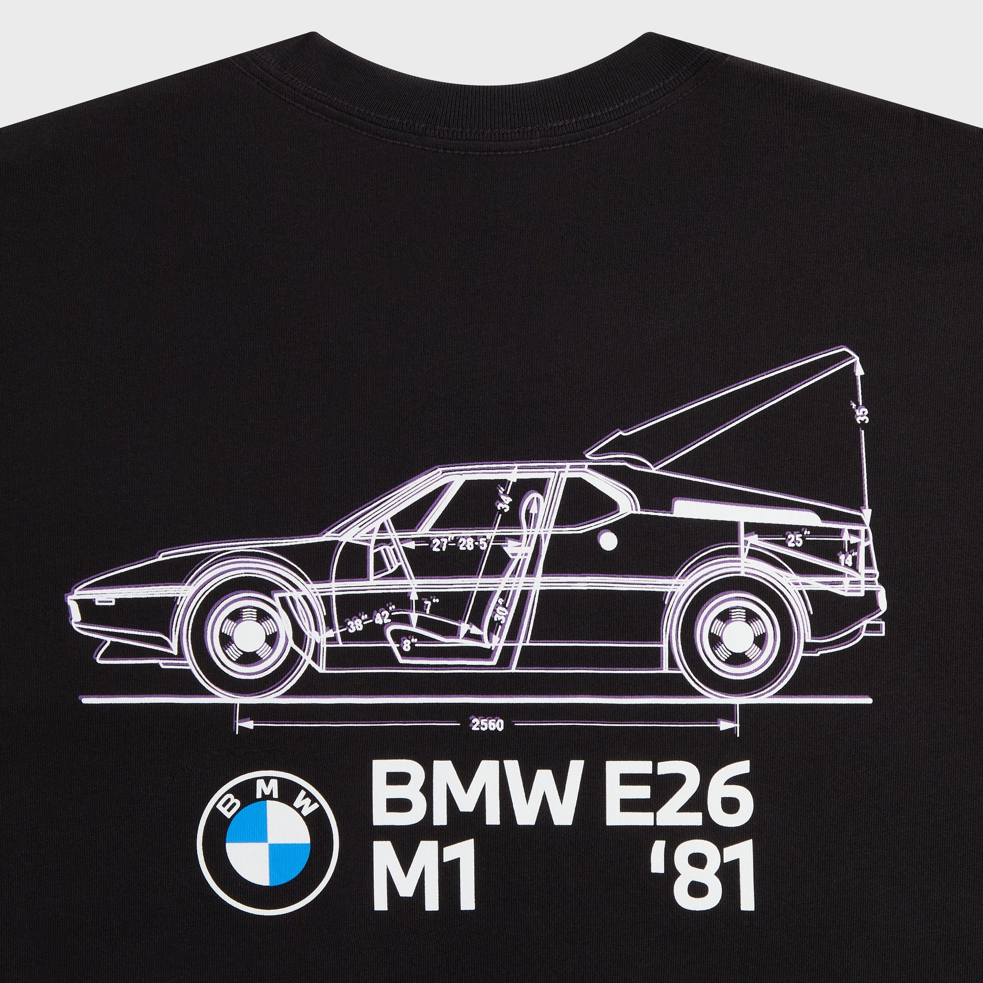 Kith for BMW M1 Schematic Pocket Tee - Black