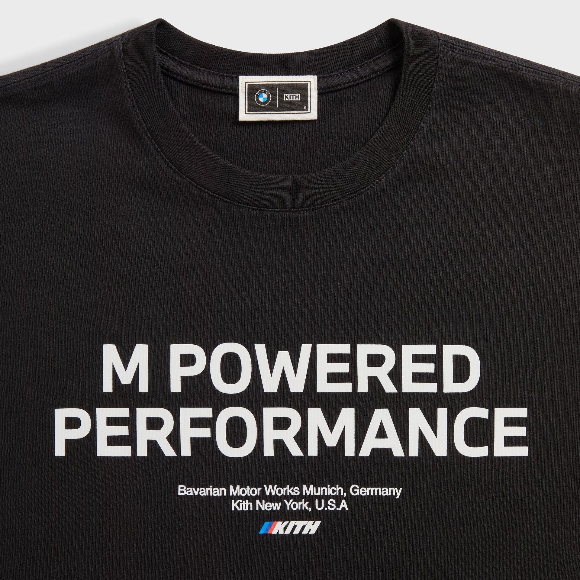 Kith for BMW M Quote Long Sleeve Tee - Black - PH
