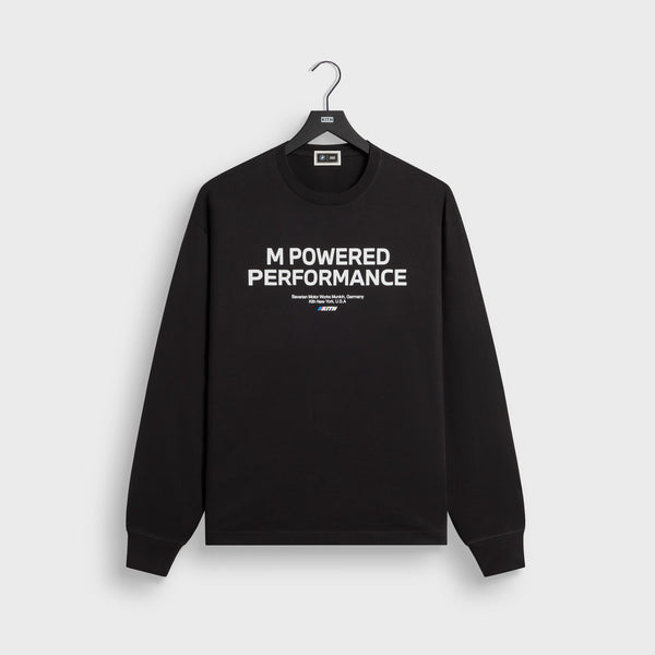 【新品未開封】Kith x   モノグラム ボクサー M Kith for BMW M Quote Long Sleeve Tee - Black – Kith Japan