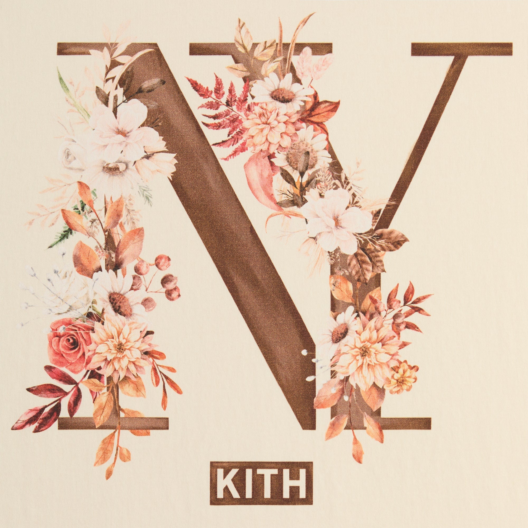 Kith Floral NY Tee - Sandrift – Kith Japan