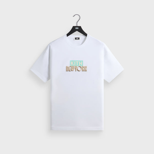 Kith NewYork Classic Logo Tee Lサイズ Kith New York City Classic Logo Tee - White – Kith Japan