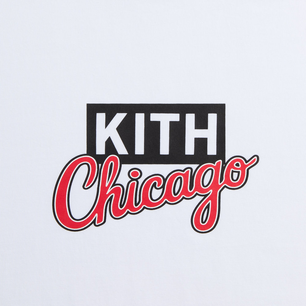 Kith Chicago Classic Logo Tee - White – Kith Japan