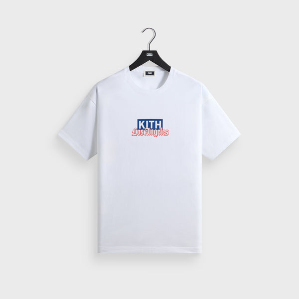 Kith Los Angeles Classic Logo Tee - White – Kith Japan