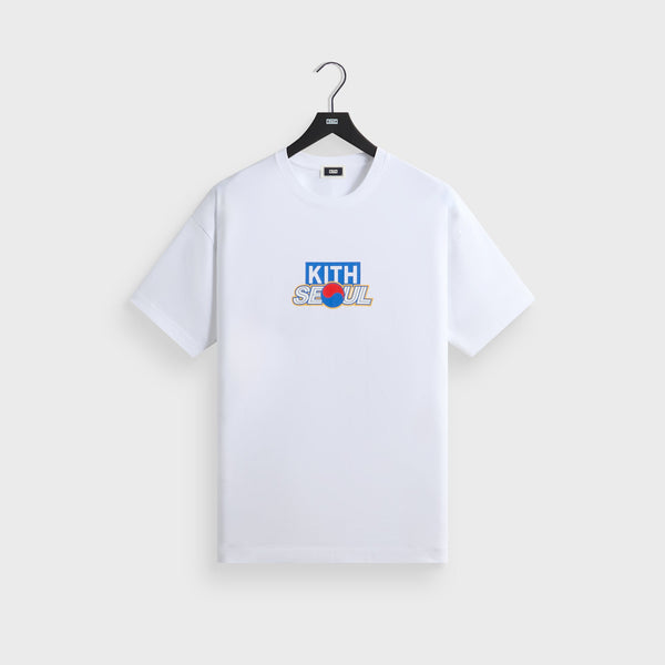 Kith Seoul Classic Logo Tee - White – Kith Japan