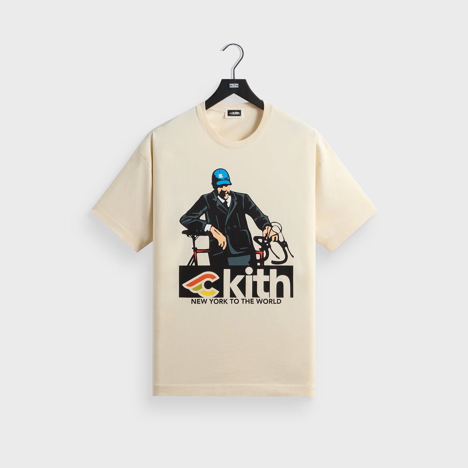Kith for Cinelli Italo Lupi Tee - Sandrift - PH