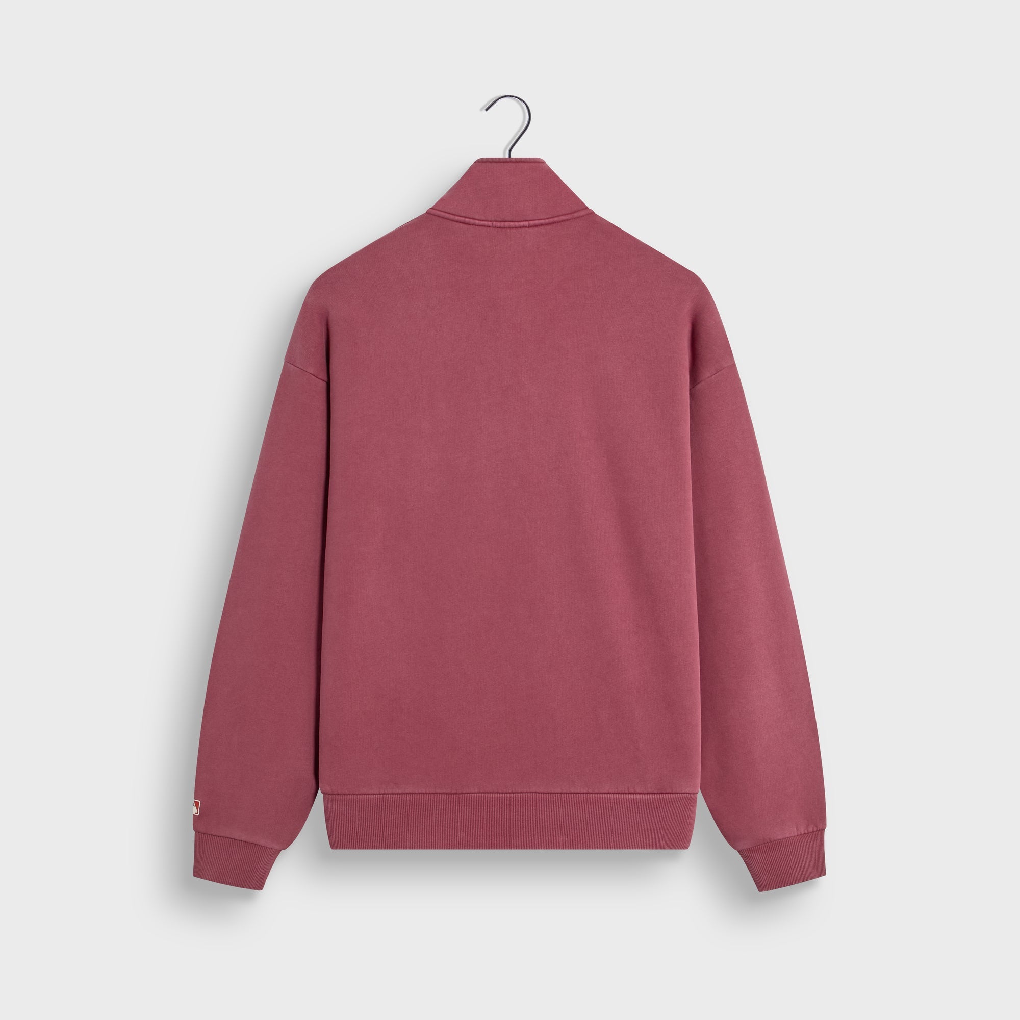 Kith for the New York Yankees Vintage Nelson Quarter Zip - Garnet