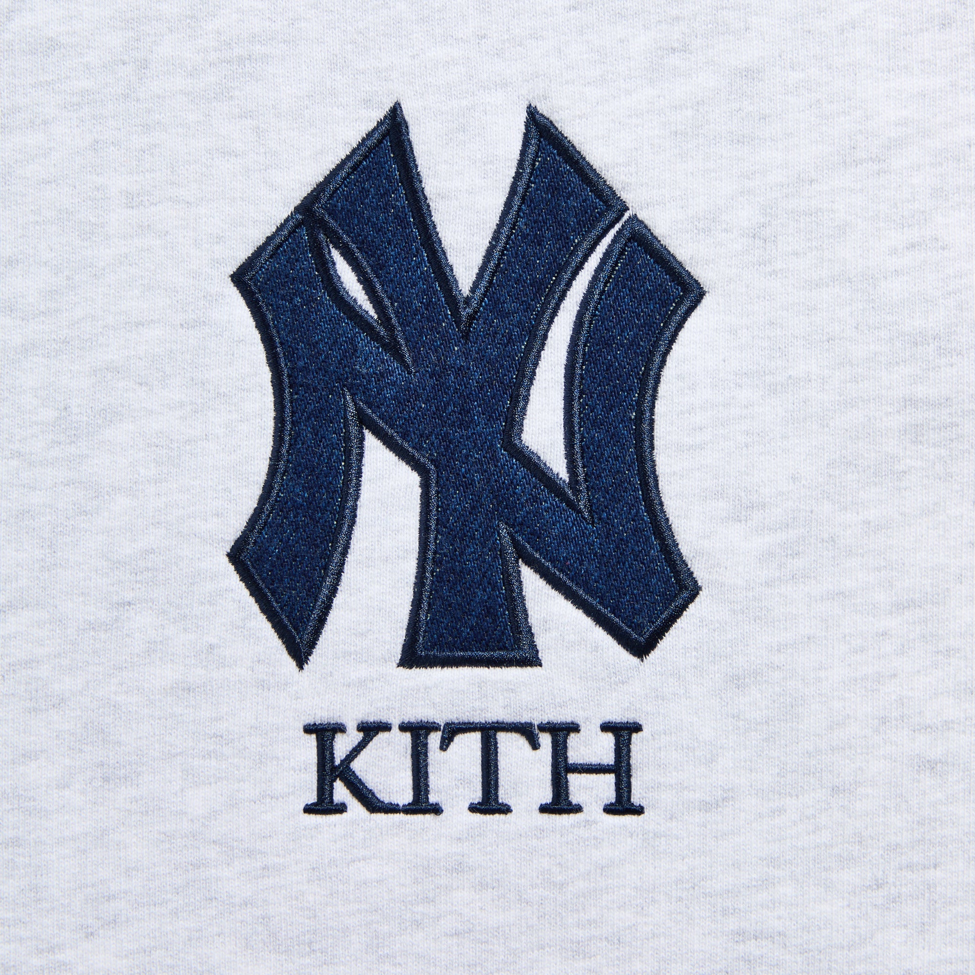 Kith for the New York Yankees Vintage Braxton Zip Hoodie - Light