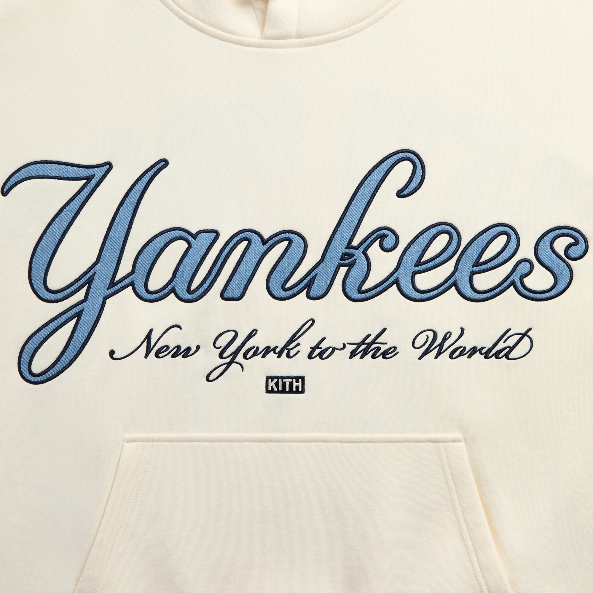 Kith for the New York Yankees Vintage Braxton Hoodie - Sandrift