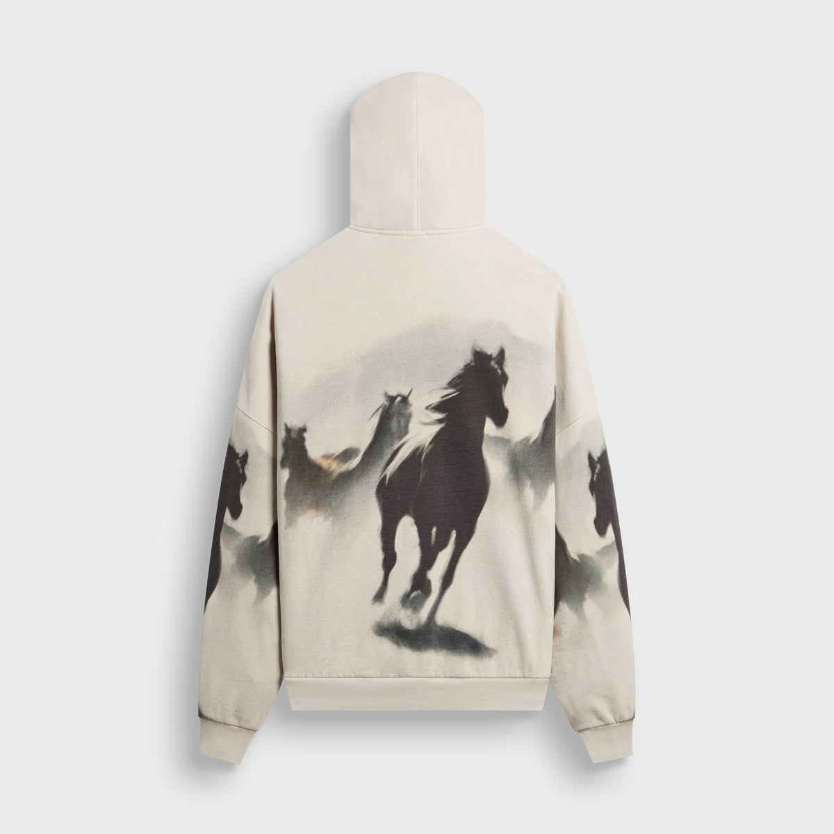 Kith Plaid Horse Braxton Hoodie - Sandrift