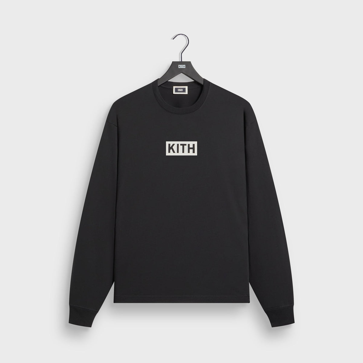 Kith Vancouver Geometric Long Sleeve Tee - Black - PH