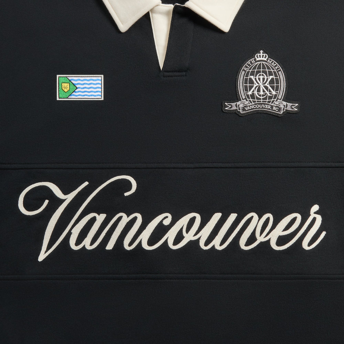 Kith Vancouver Nelson Rugby - Black - PH