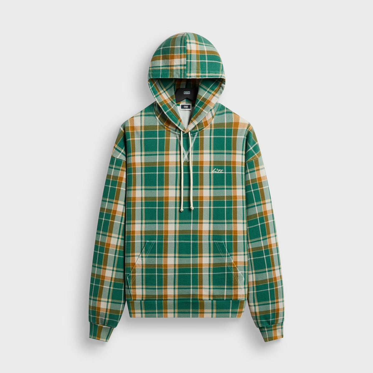 Kith Plaid Williams II Hoodie - Alpine