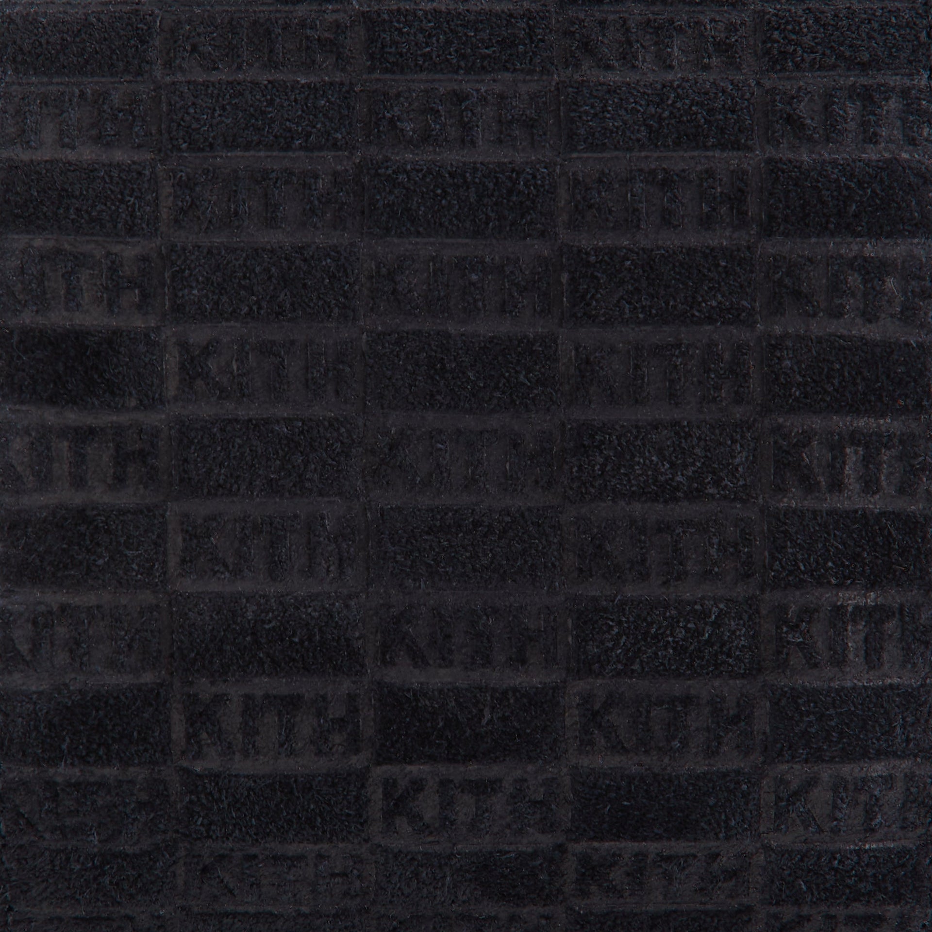 Kithmas Monogram Suede Leather Single Watch Roll - Black